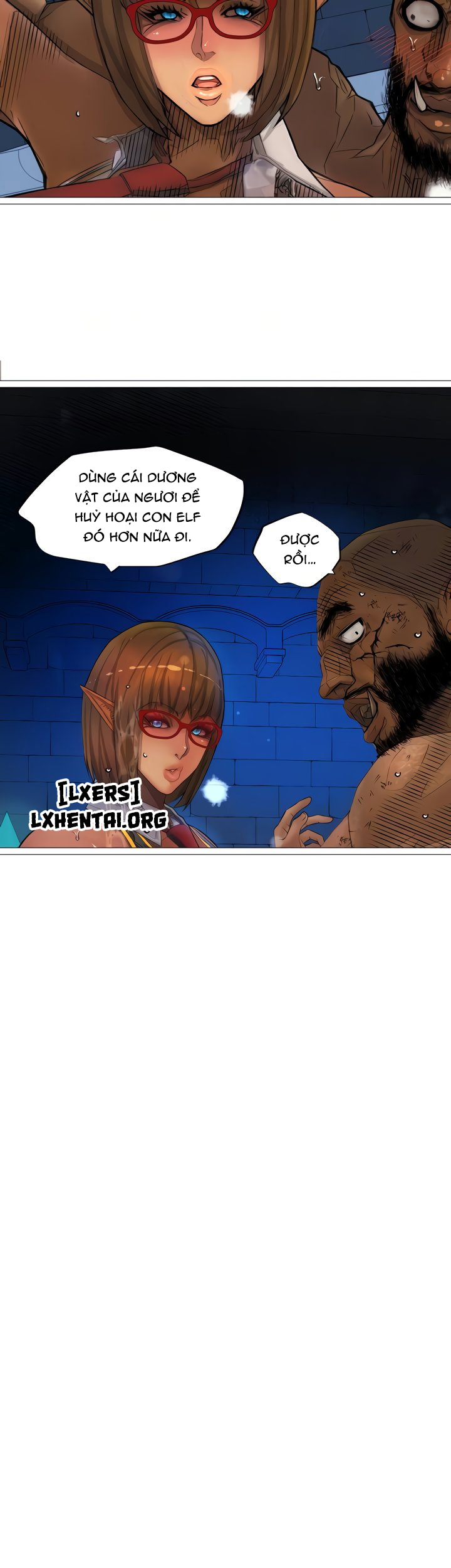 Đọc truyện hentai Nữ Hoàng Dark Elf Và Nô Lệ Orc - Chap 27