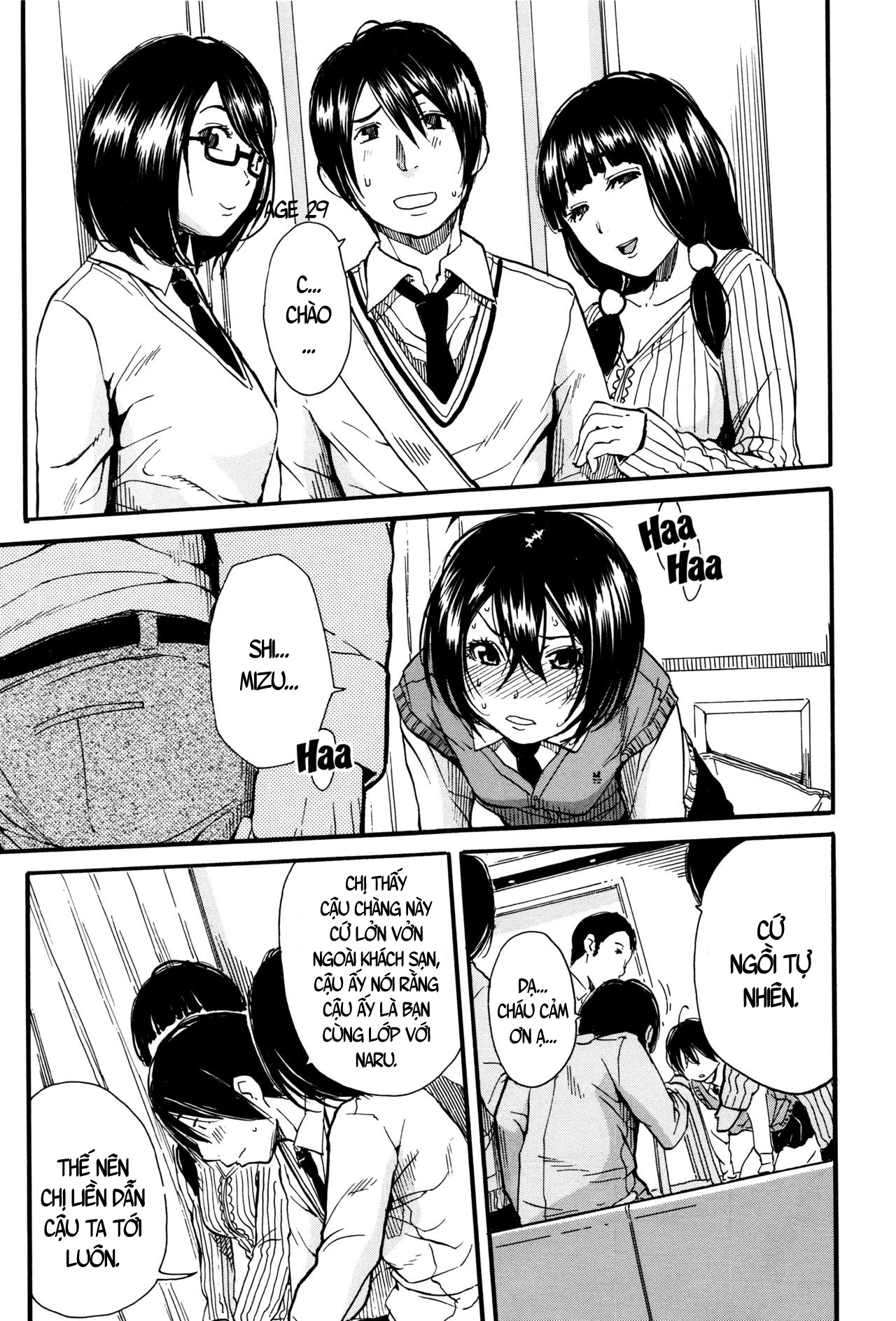 Đọc truyện hentai Một nơi dễ chịu sâu bên trong bộ đồng phục - Chap 2