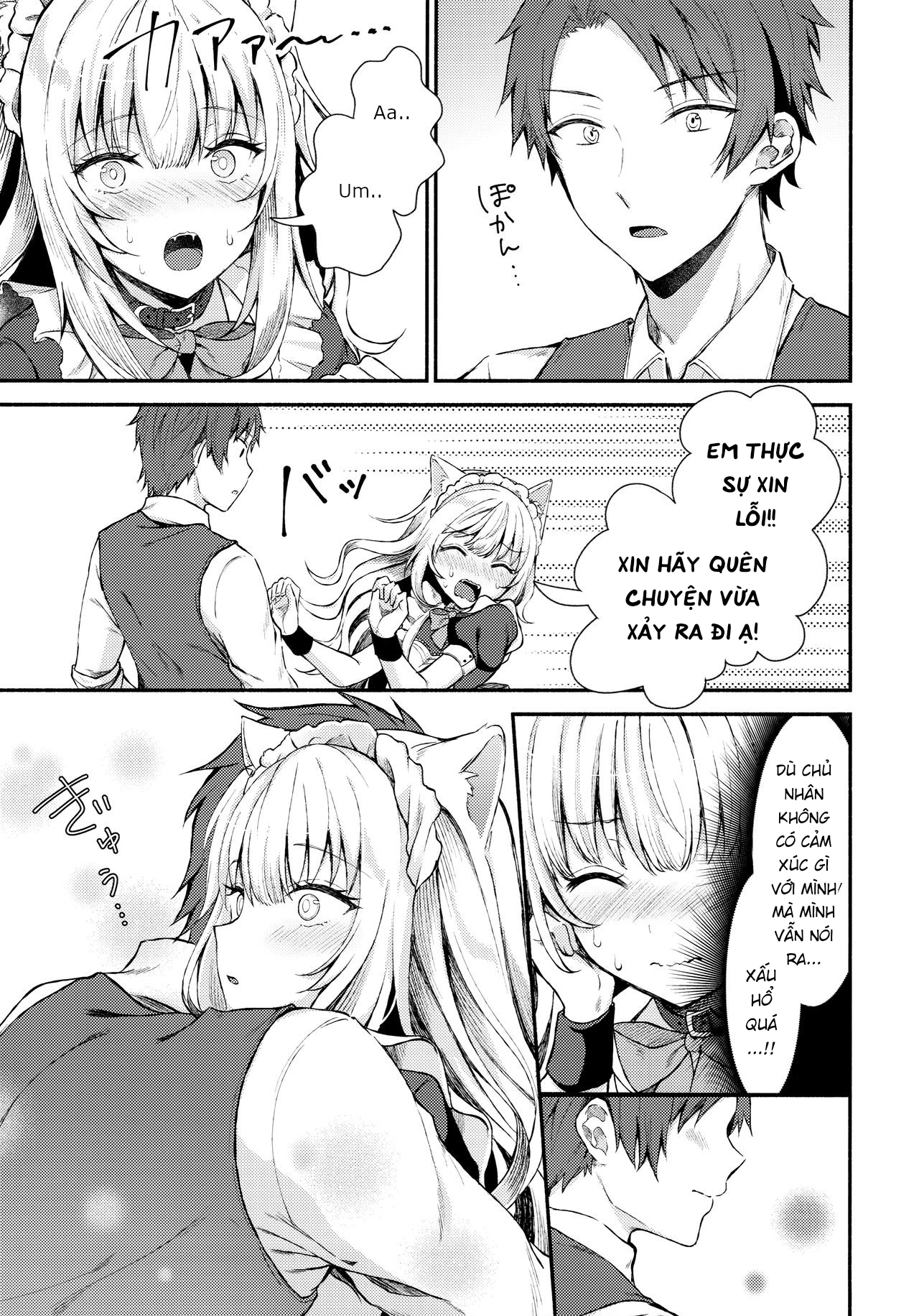 Đọc truyện hentai Nàng mèo hầu gái. - Oneshot