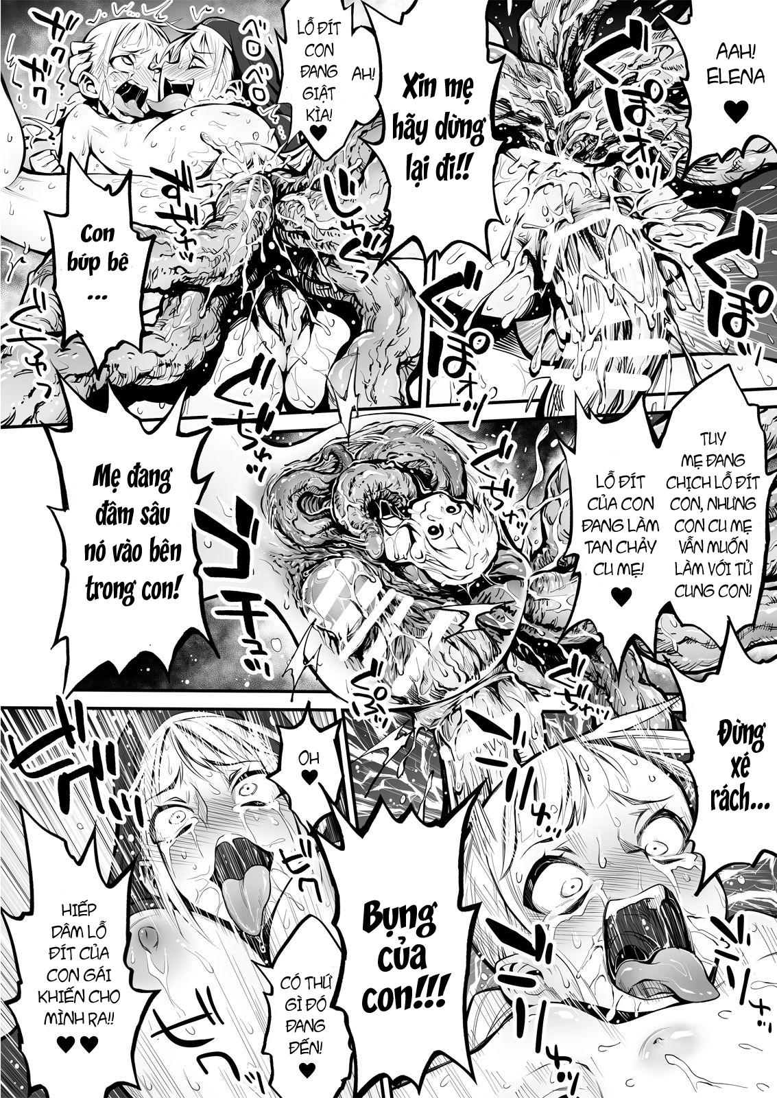 Đọc truyện hentai Futanari Sister, Manamusume o Rape Su!f Oneshot