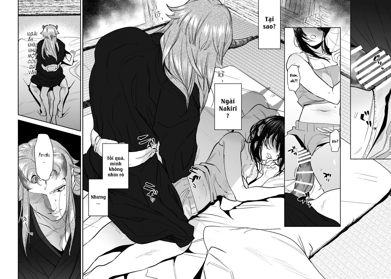 Đọc truyện hentai Hậu duệ ma thần và trinh nữ hiến thân - Chap 1