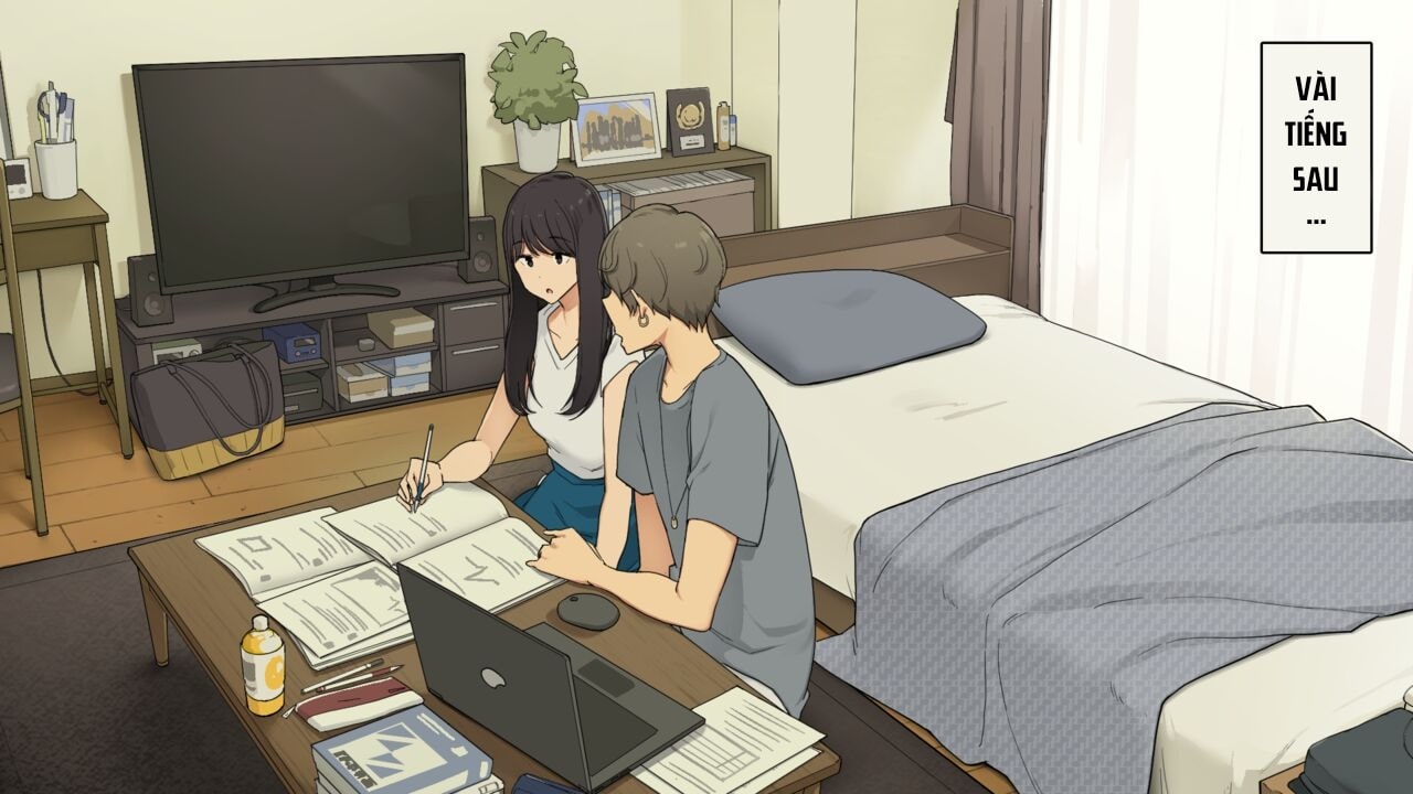 Đọc truyện hentai Học Nhóm Cùng Senpai - Oneshot