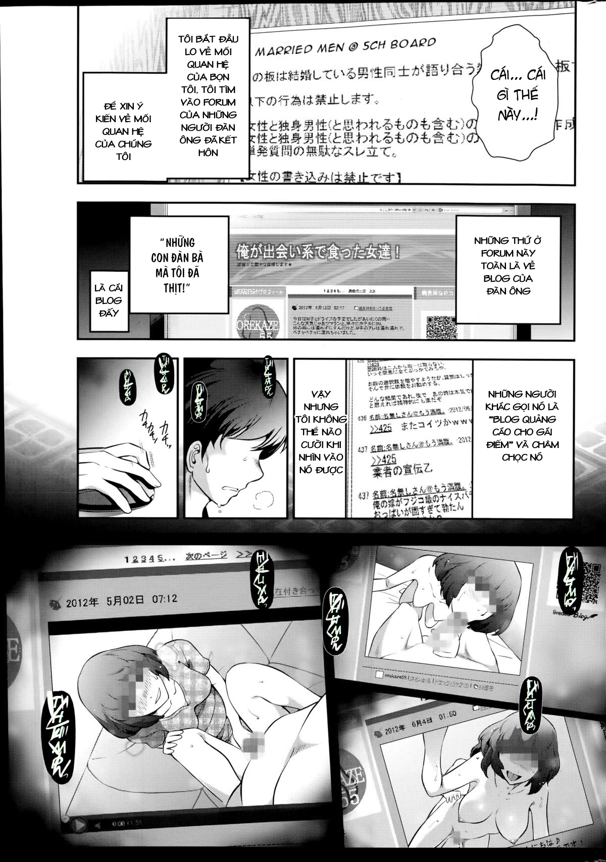 Đọc truyện hentai Sự trỗi dậy của ông chồng bị NTR - Oneshot