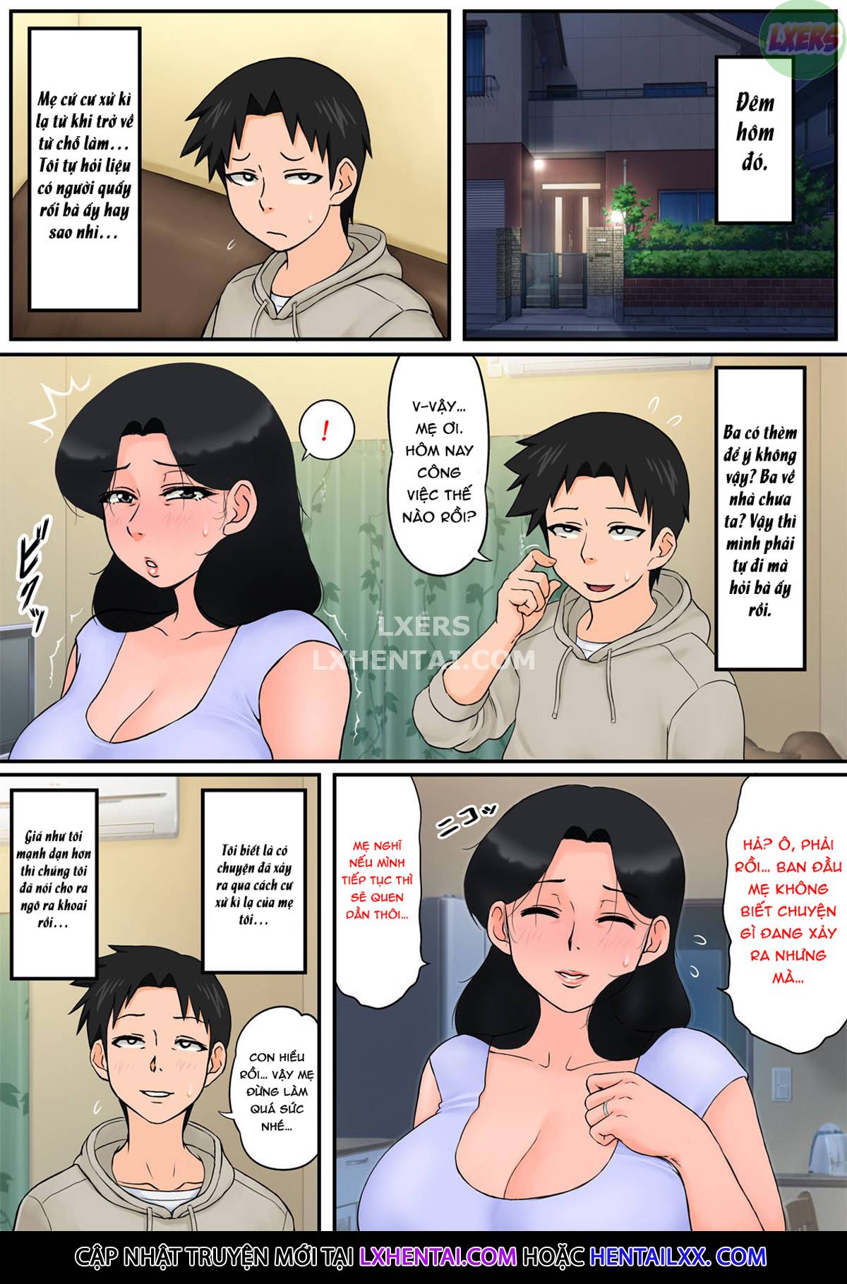 Đọc truyện hentai It Seems My Mom Is Getting Sexually Harassed At Work - Oneshot