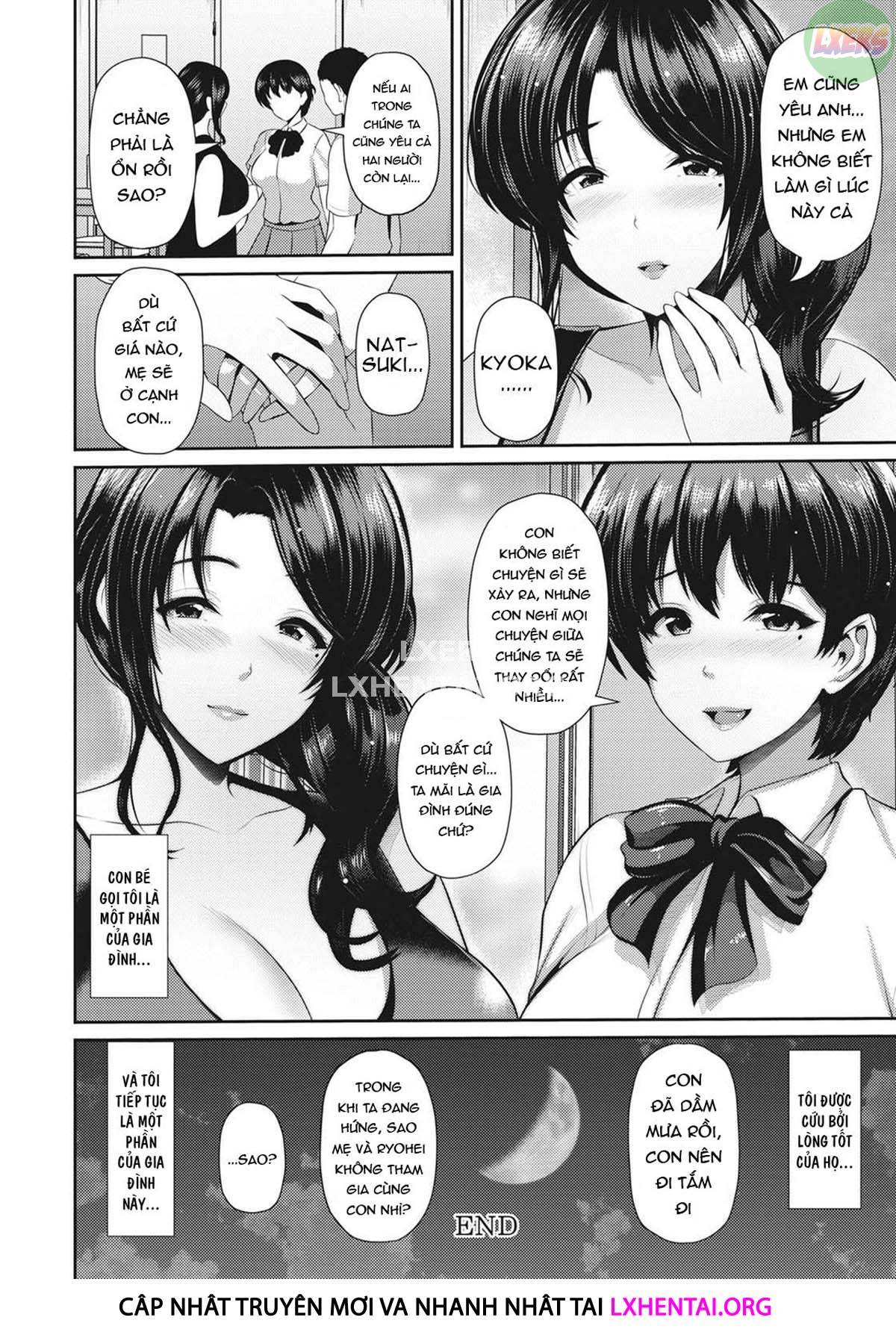 Đọc truyện hentai Tình Yêu Tình Dục Với Mẹ Và Con Gái - Chap 2