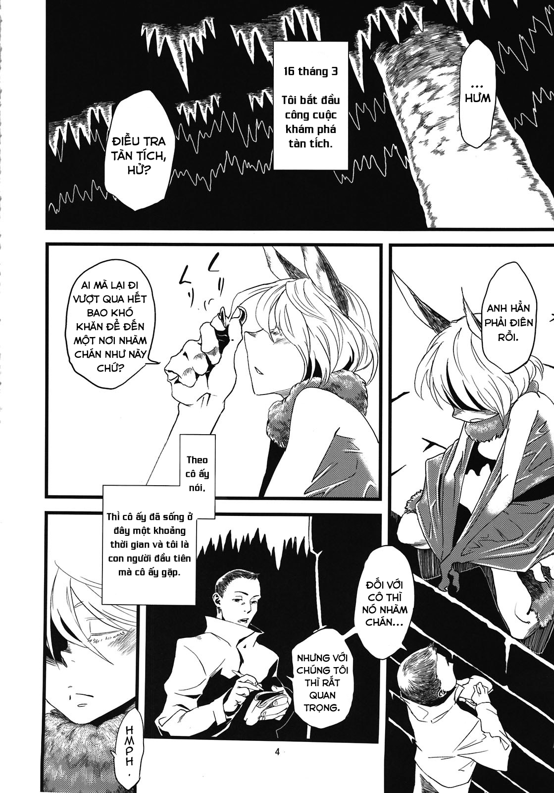 Đọc truyện hentai Kẻ làm điều ác phi nhân loại Chap 5.0: Dơi
