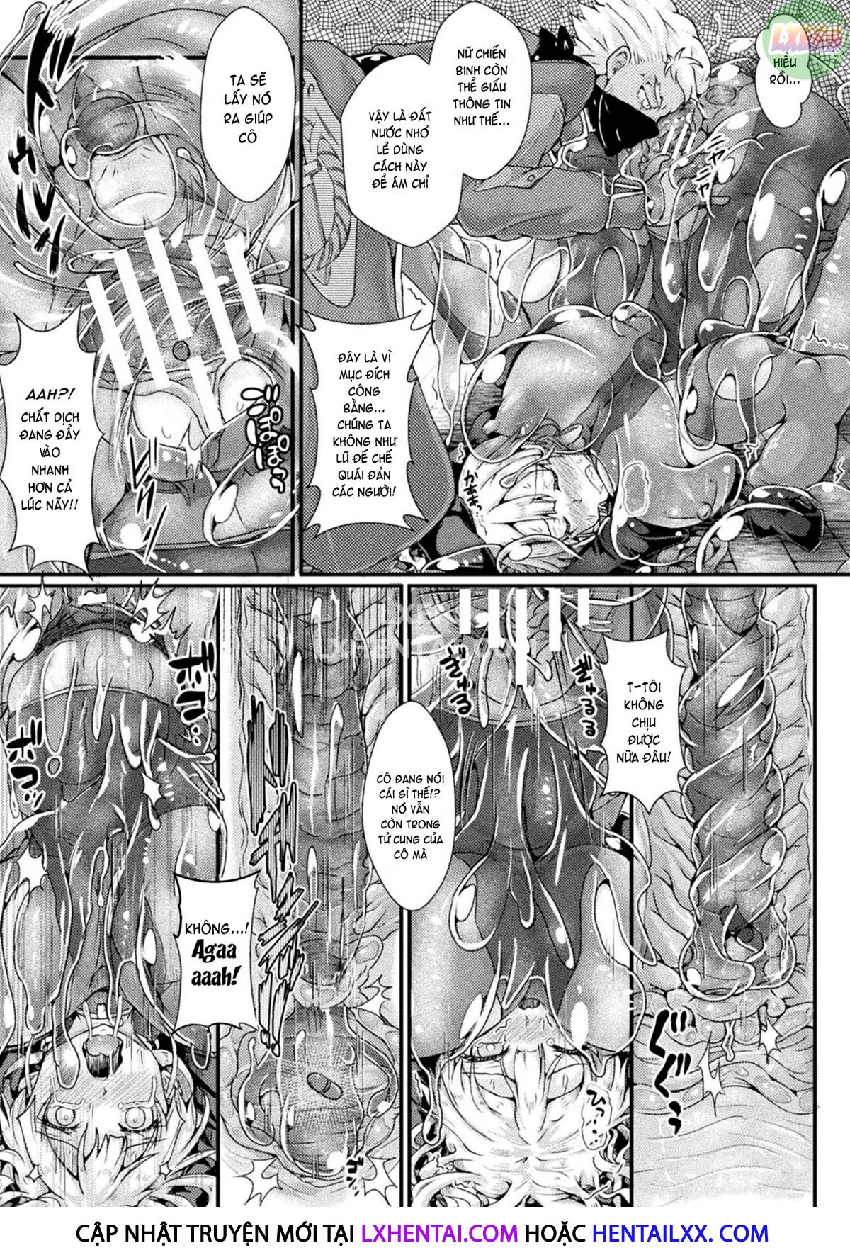 Đọc truyện hentai Thiếu nữ hư hỏng ~Những nàng công chúa chiến tranh rơi vào niềm vui dâm dục~ Chap 3