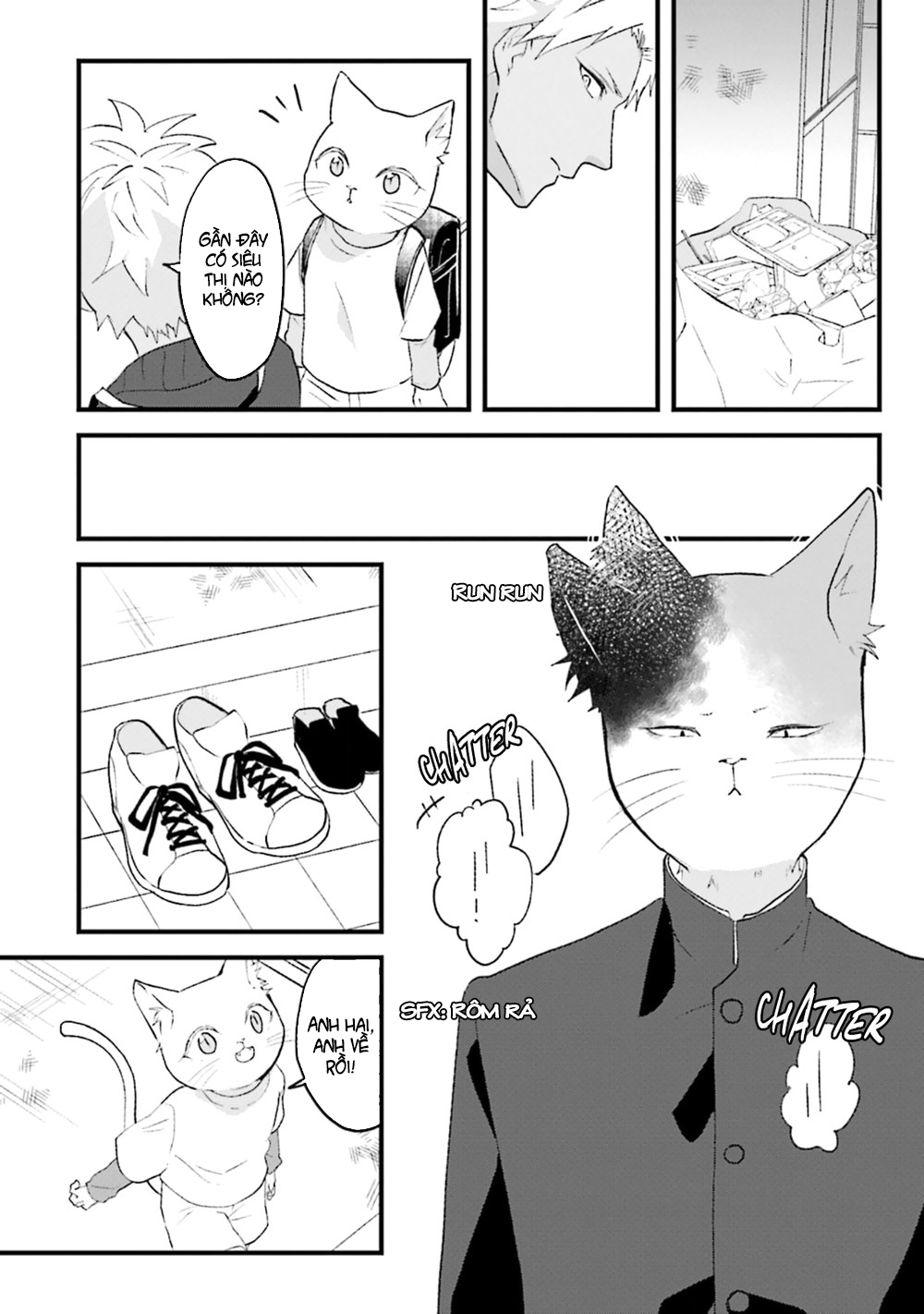 Đọc truyện hentai Trai và Mèo - Chap 1