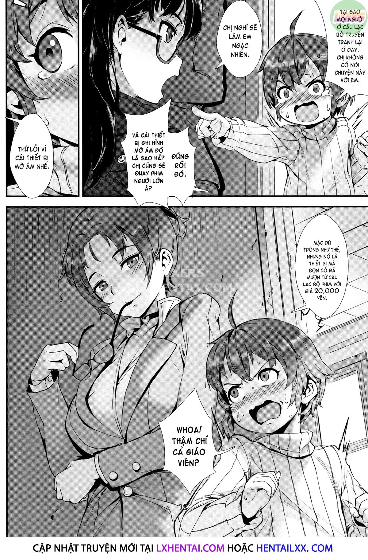 Đọc truyện hentai Gakuen Rankou Chap 7 END