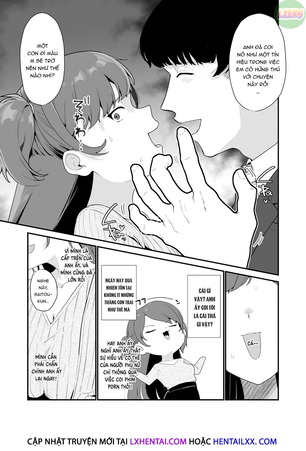 Đọc truyện hentai Bà sếp ngỗ ngược của tôi là một đứa chết nhát - Oneshot
