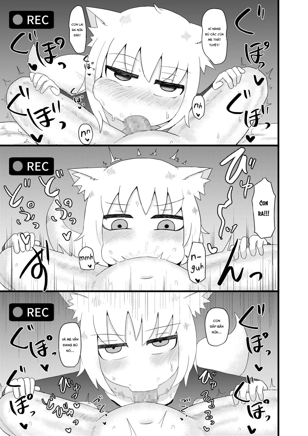 Đọc truyện hentai Loli Baba Okaa-san wa Oshi ni Yowai 4 - Oneshot.