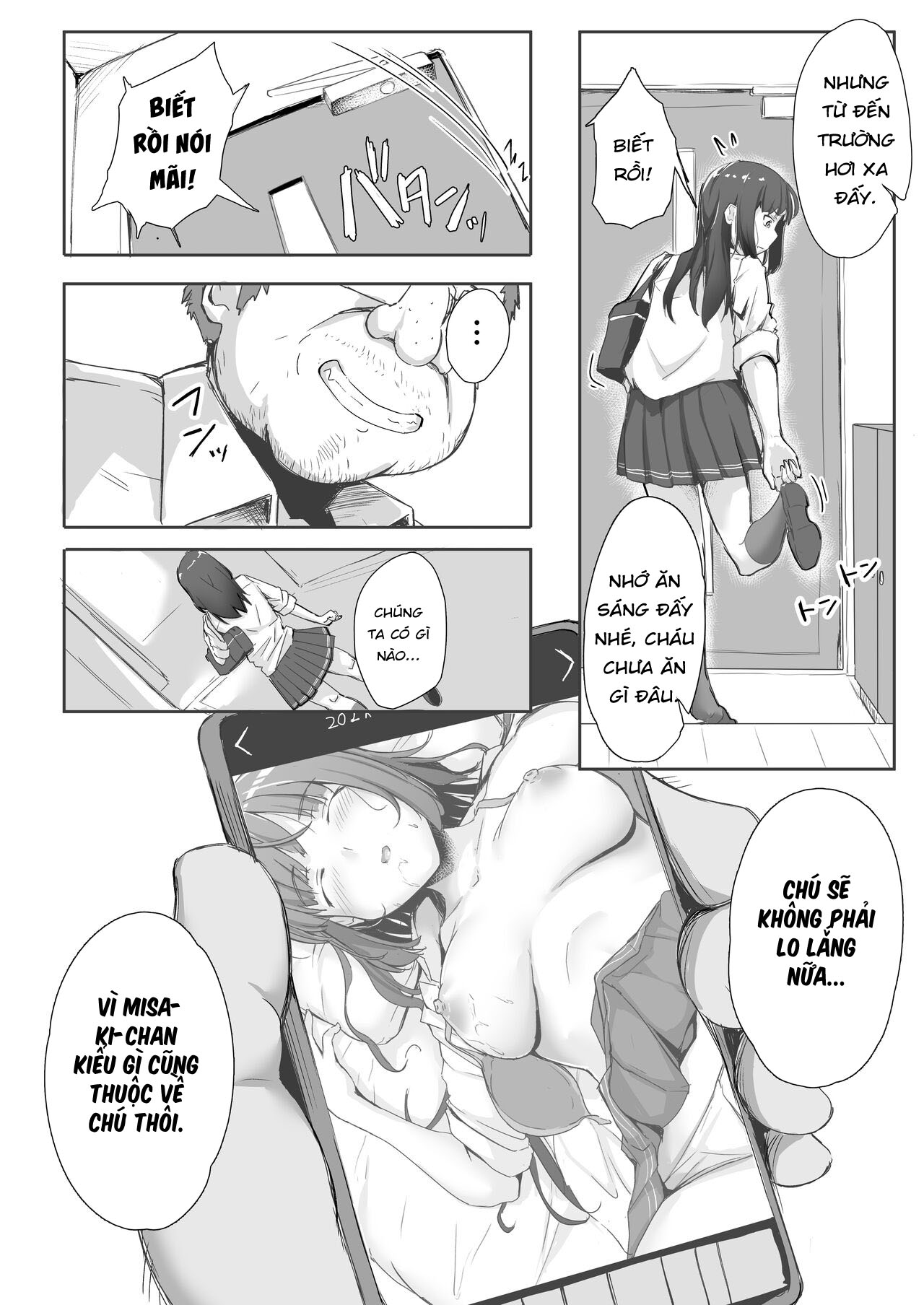 Đọc truyện hentai Chú và cháu gái. - Chap 1 Địt lúc ngủ