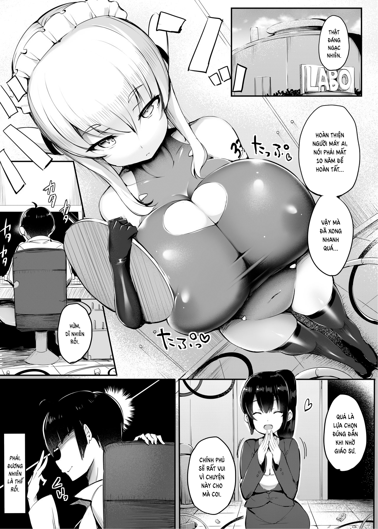 Đọc truyện hentai Vũ khí tình dục hạng nặng! - Oneshot