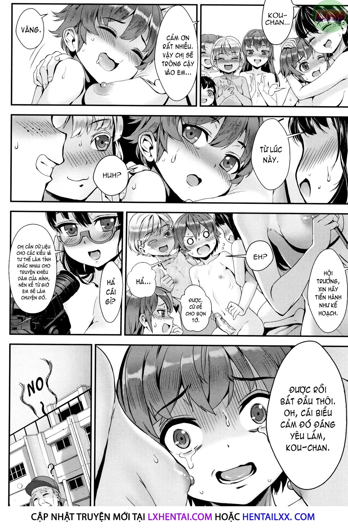 Đọc truyện hentai Gakuen Rankou Chap 7 END