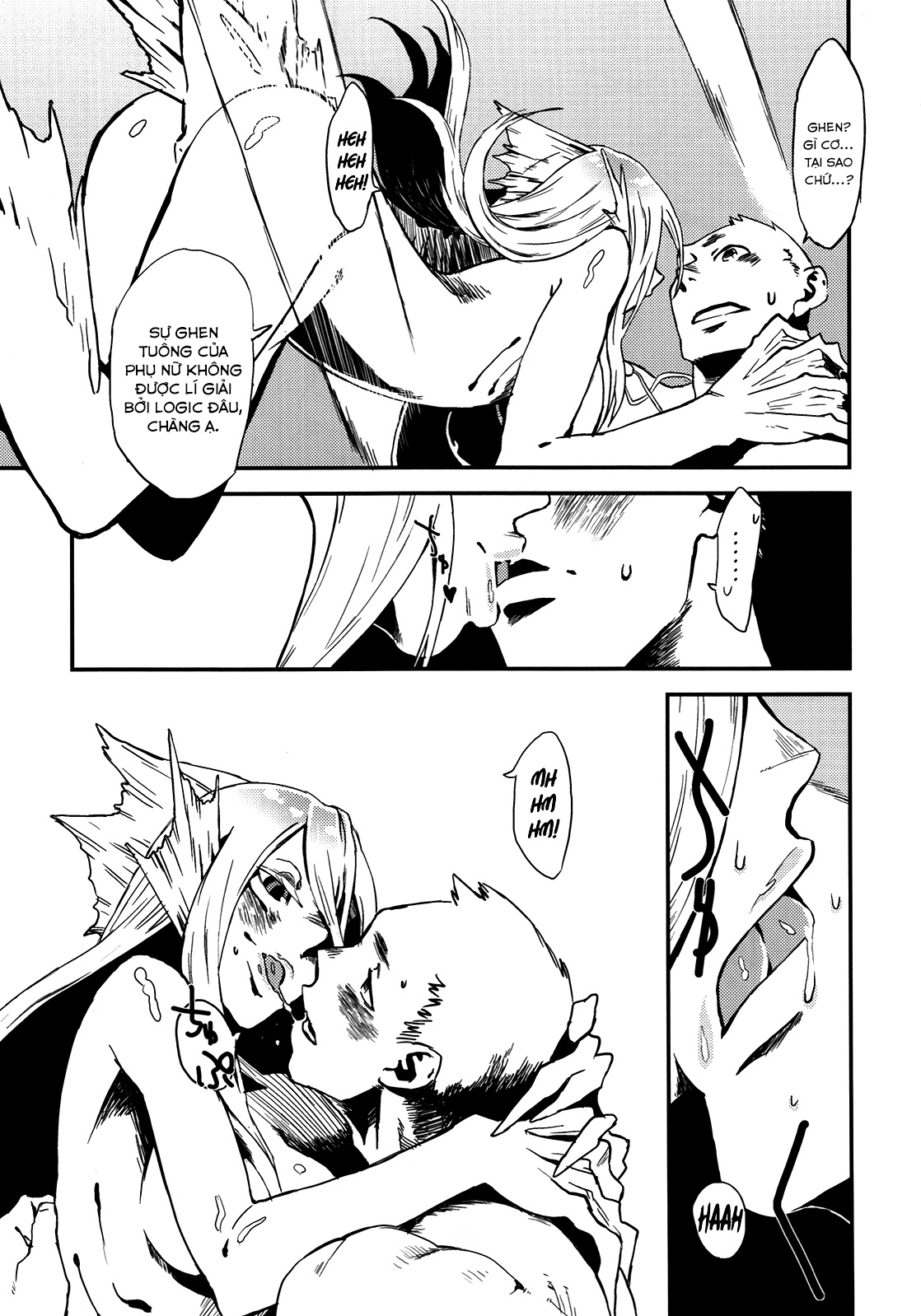Đọc truyện hentai Kẻ làm điều ác phi nhân loại Chap 4.0 + 0.5