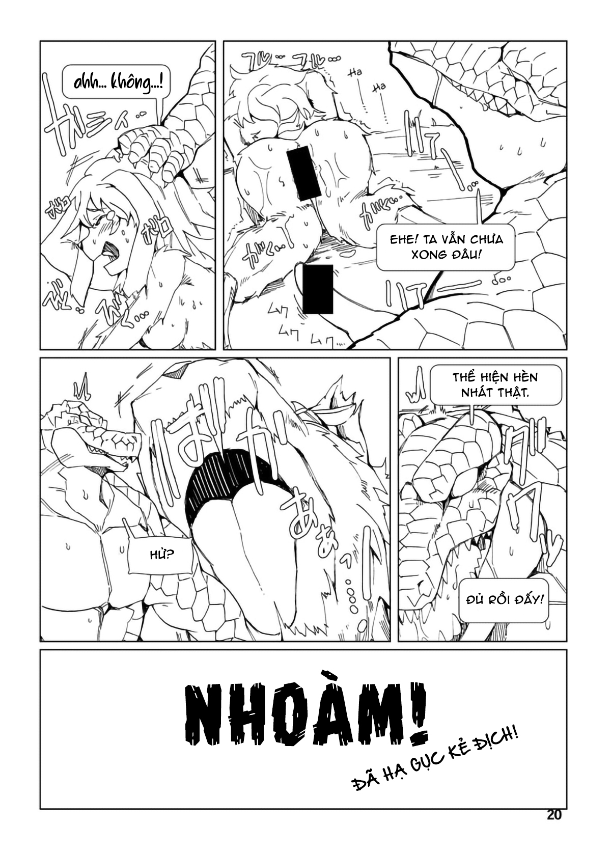 Đọc truyện hentai Cơn đói cảm thấy thế nào? 3 - Oneshot double kill
