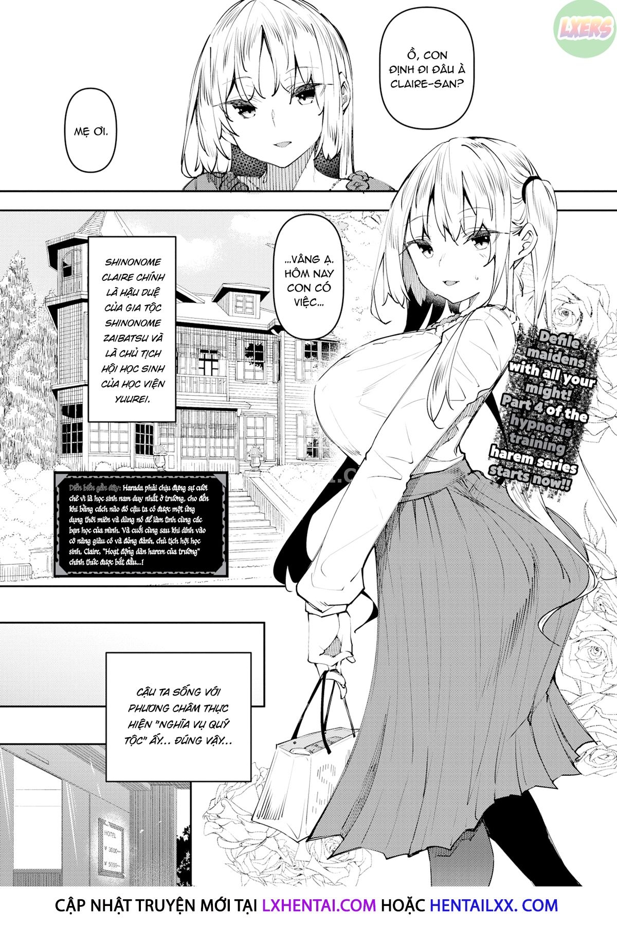 Đọc truyện hentai Thiên đường thôi miên Chap 4