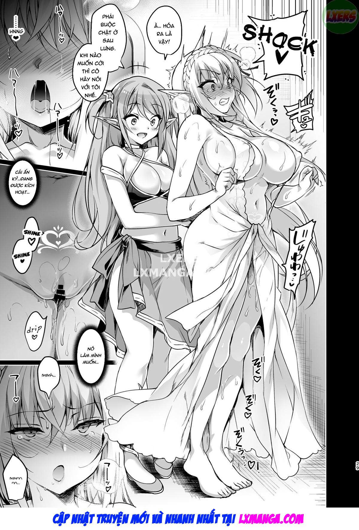 Đọc truyện hentai Elf ni Inmon o Tsukeru Hon - Chap 3 - LEVEL:3