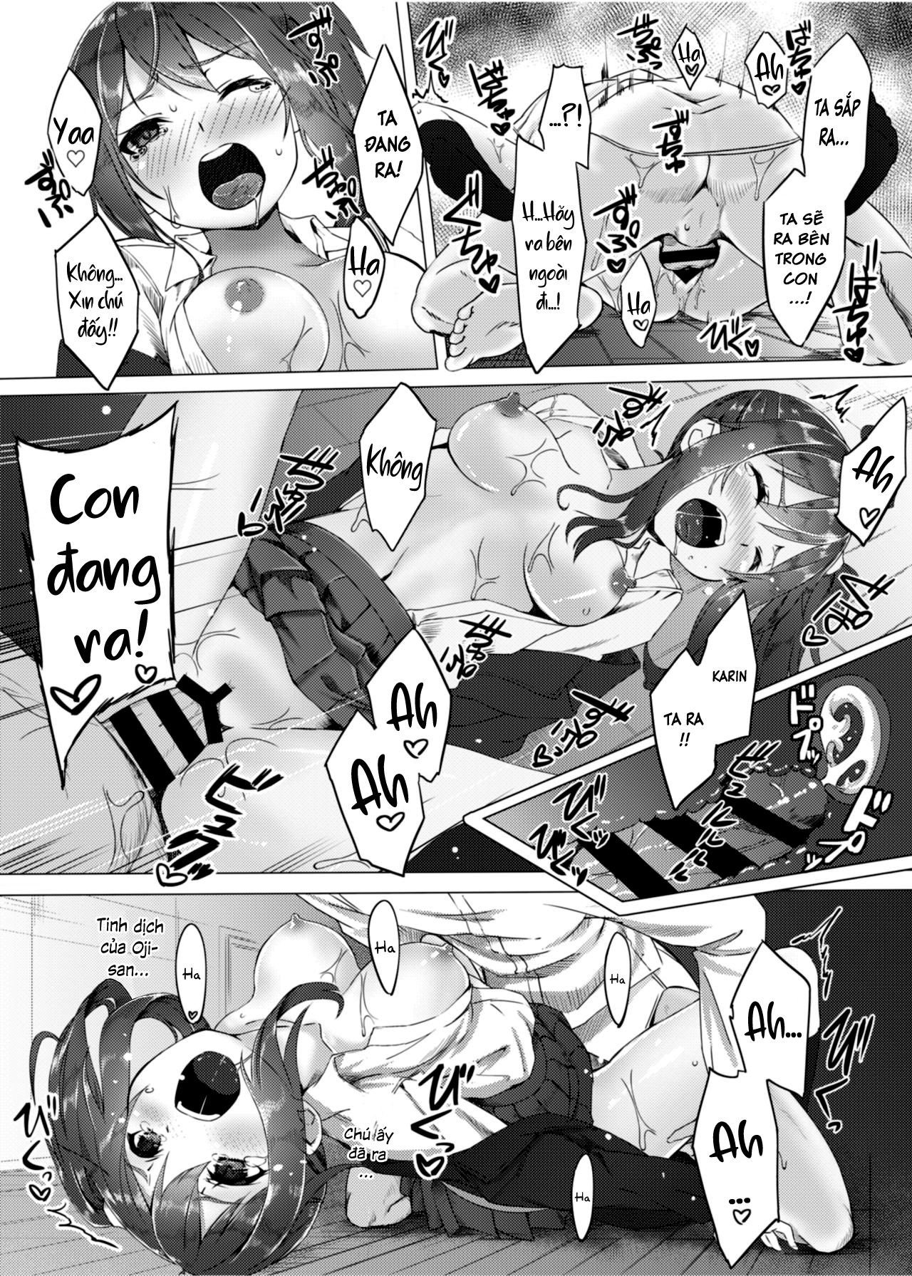 Đọc truyện hentai Nhất ký huấn luyện bé Karin tại nhà - Oneshot