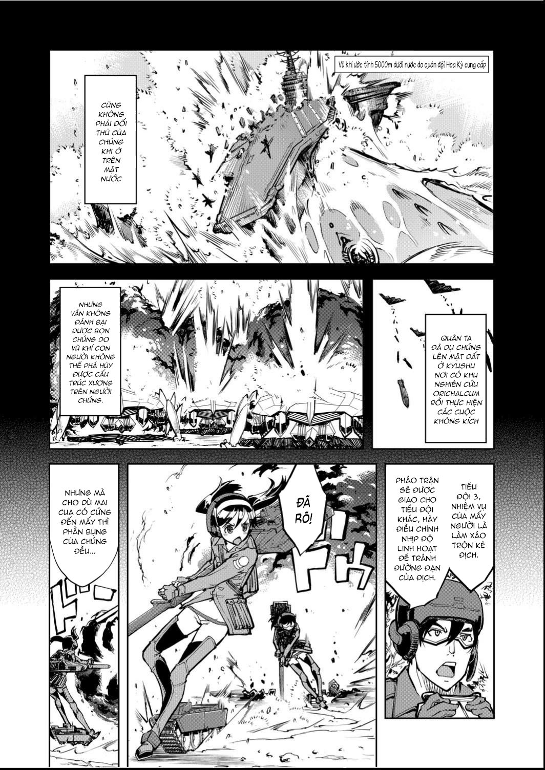 Đọc truyện hentai Những thiếu nữ chiến xa - Chiến tuyến số 1
