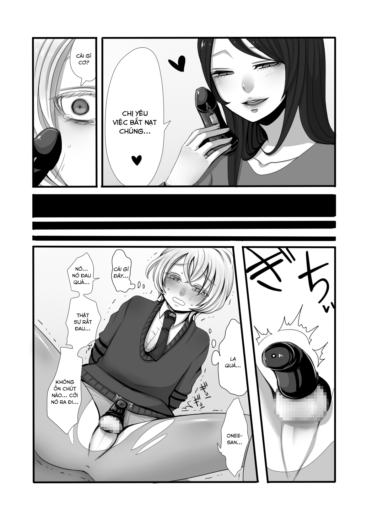 Đọc truyện hentai Futanari Onee-san to Shota - Oneshot