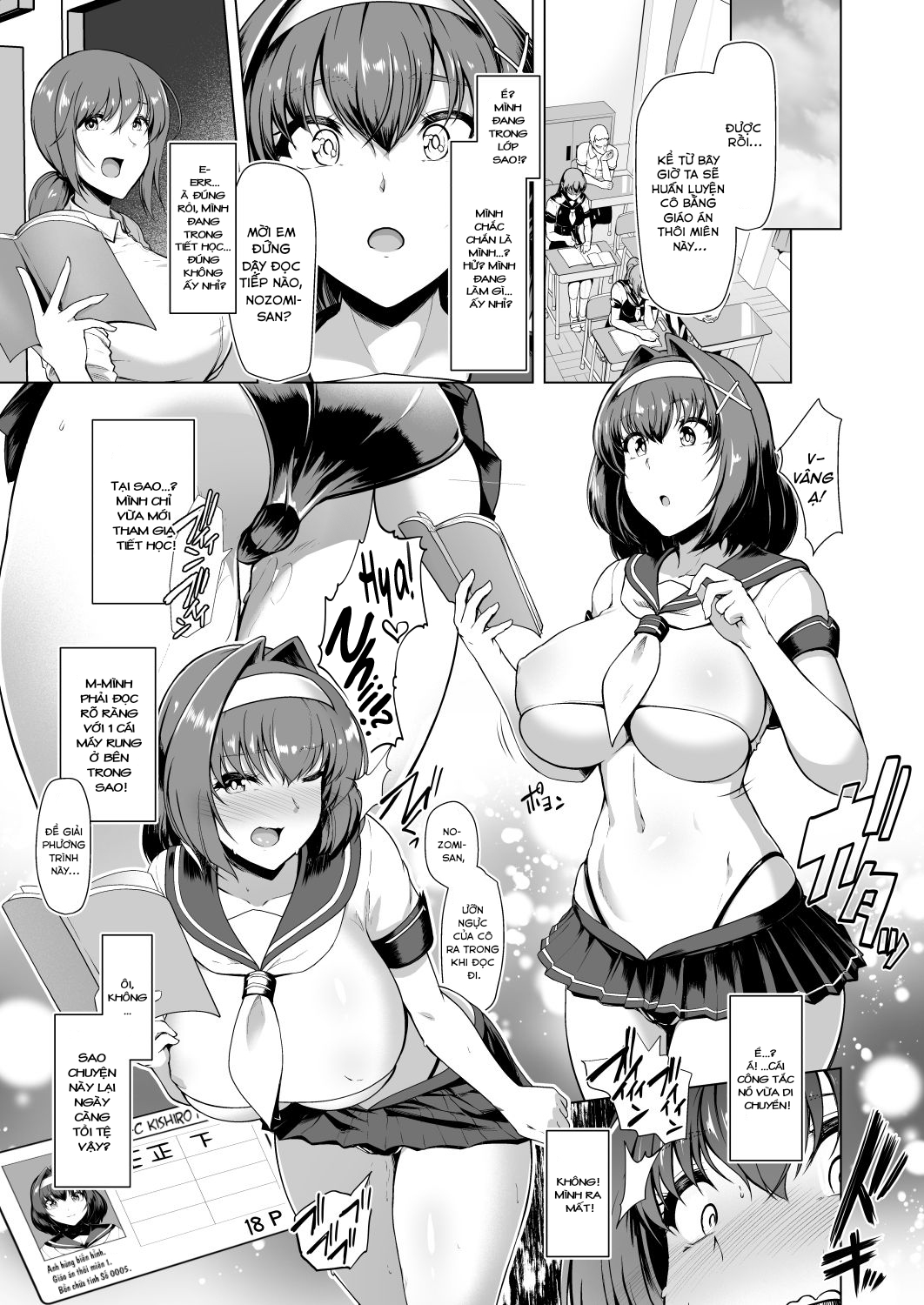 Đọc truyện hentai Giáo án thôi miên - Oneshot