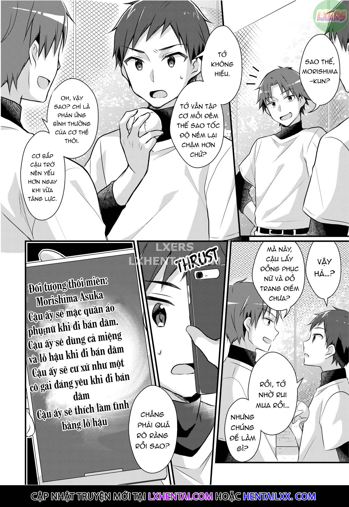Đọc truyện hentai Cựu Á quân của đội bóng chày là một cô gái điếm - Oneshot