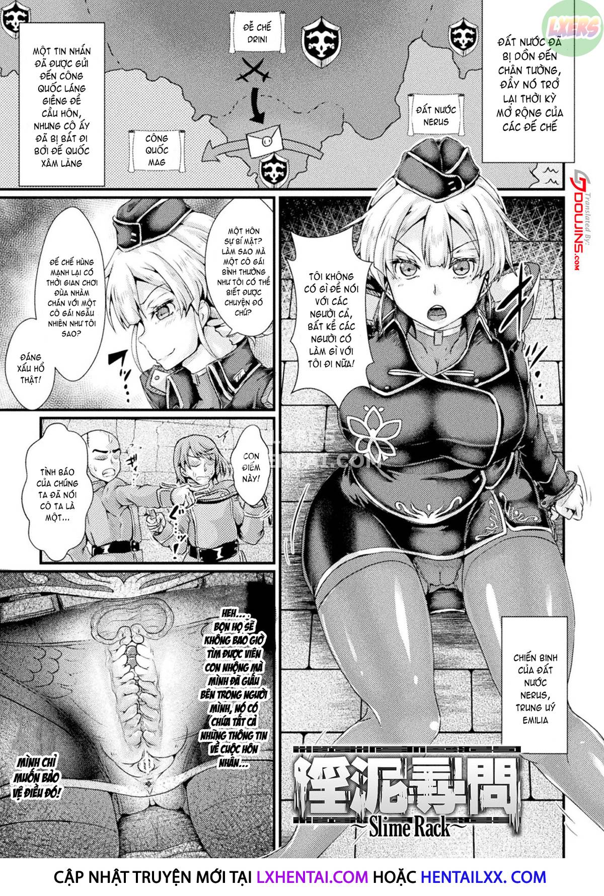 Đọc truyện hentai Thiếu nữ hư hỏng ~Những nàng công chúa chiến tranh rơi vào niềm vui dâm dục~ Chap 3
