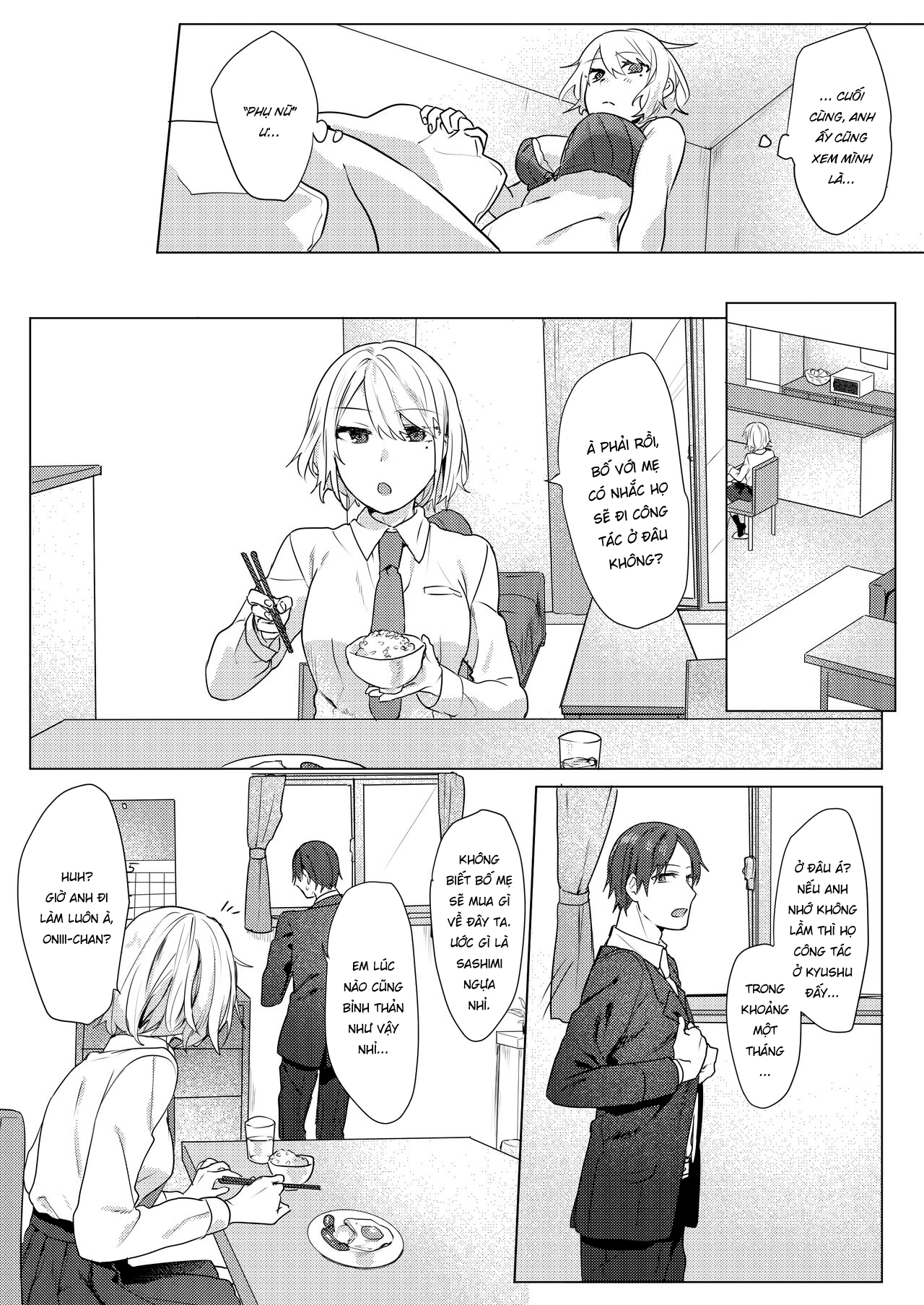 Đọc truyện hentai Kế hoạch dụ dỗ Onii-chan của tôi - Oneshot ngọt