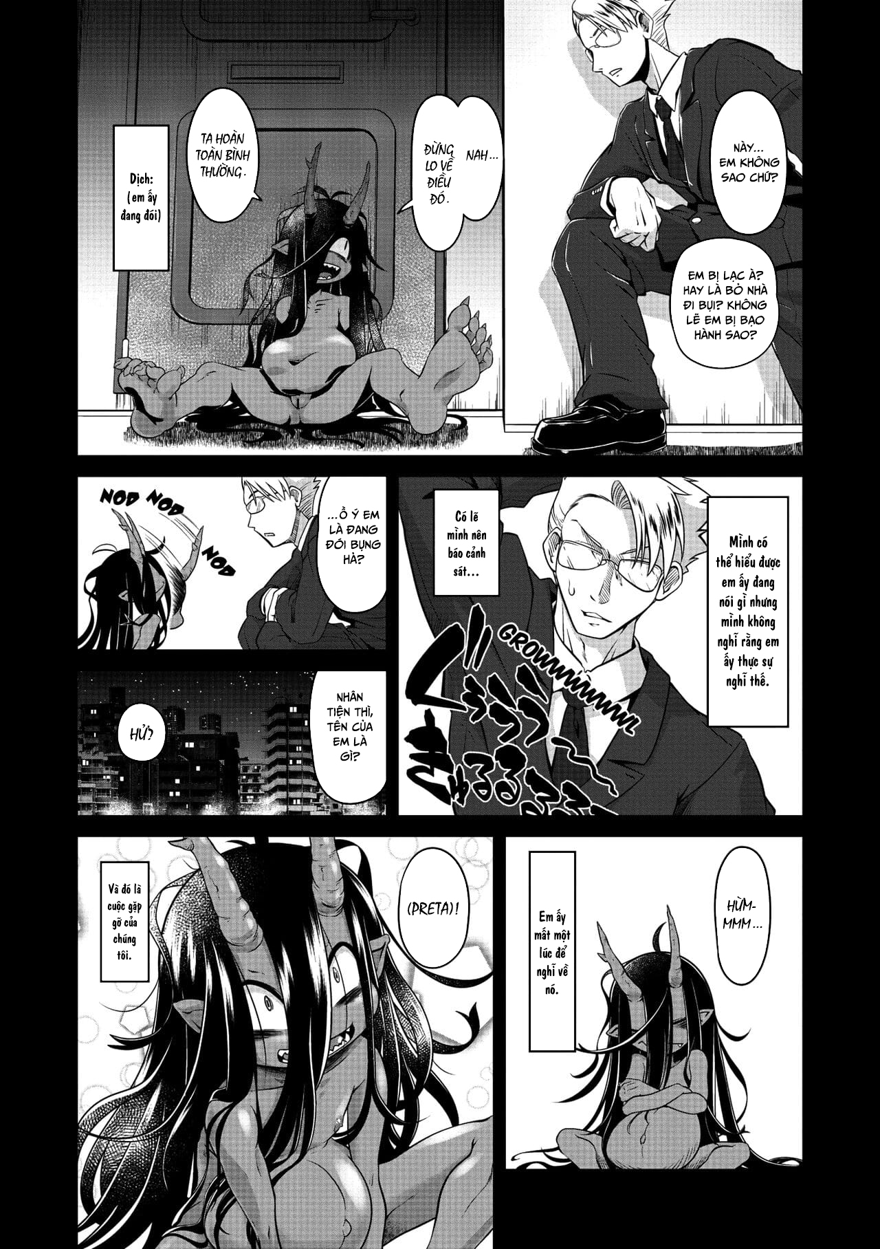 Đọc truyện hentai Một linh hồn đói bụng cứ đeo bám lấy tôi - Oneshot