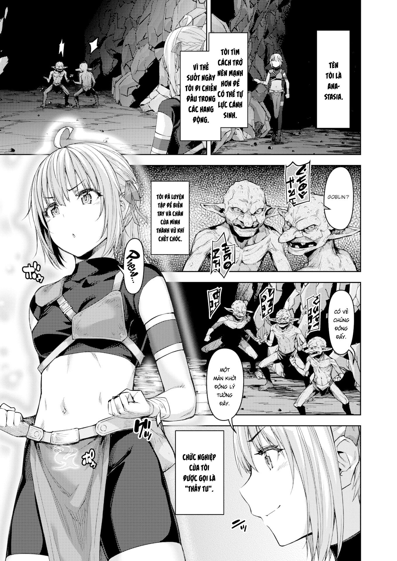 Đọc truyện hentai Chuyện về nữ mạo hiểm giả lưu lạc trong hầm ngục dục vọng! - Chap 1