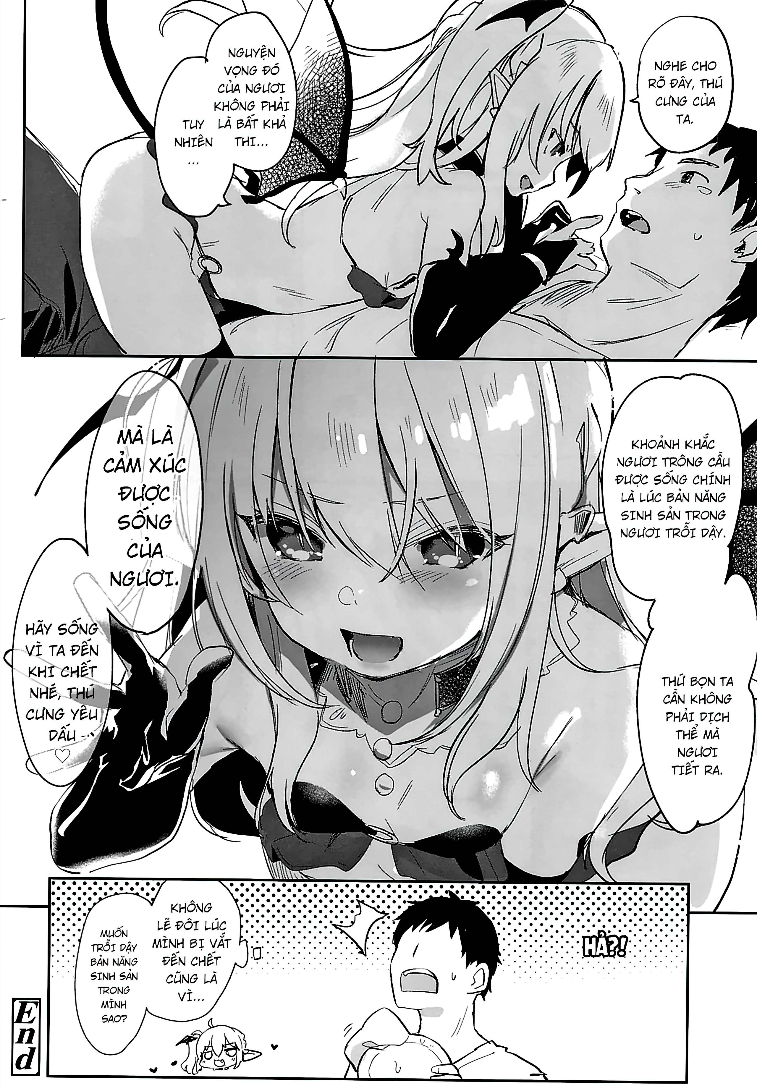 Đọc truyện hentai Boku wa Chiisana Succubus no Shimobe [Uncen] - Chap 6 [END]