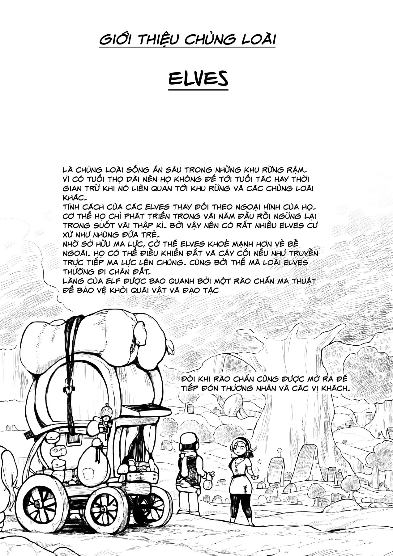 Đọc truyện hentai Elf và Orc là bạn thưở nhỏ - Oneshot