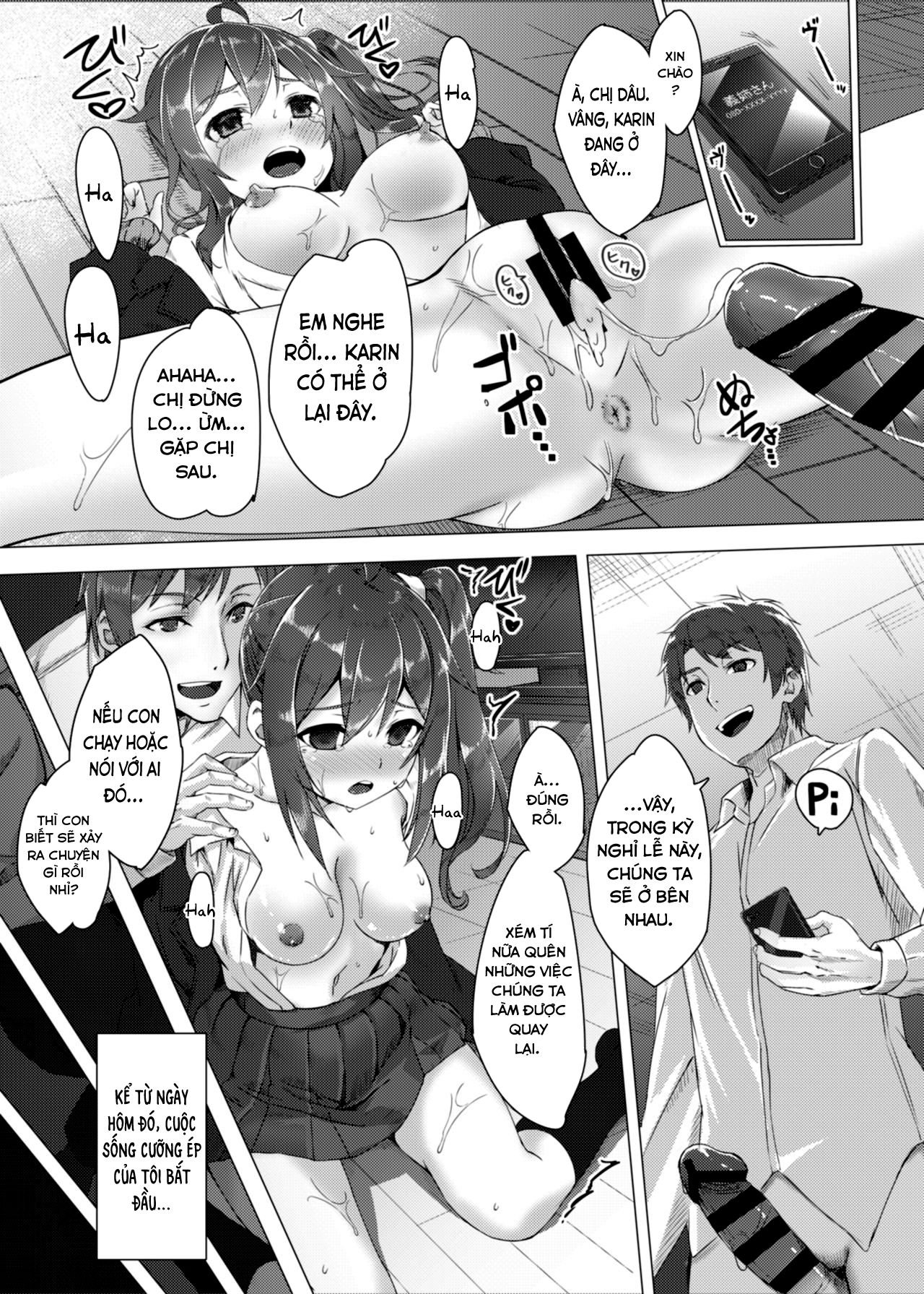 Đọc truyện hentai Nhất ký huấn luyện bé Karin tại nhà - Oneshot
