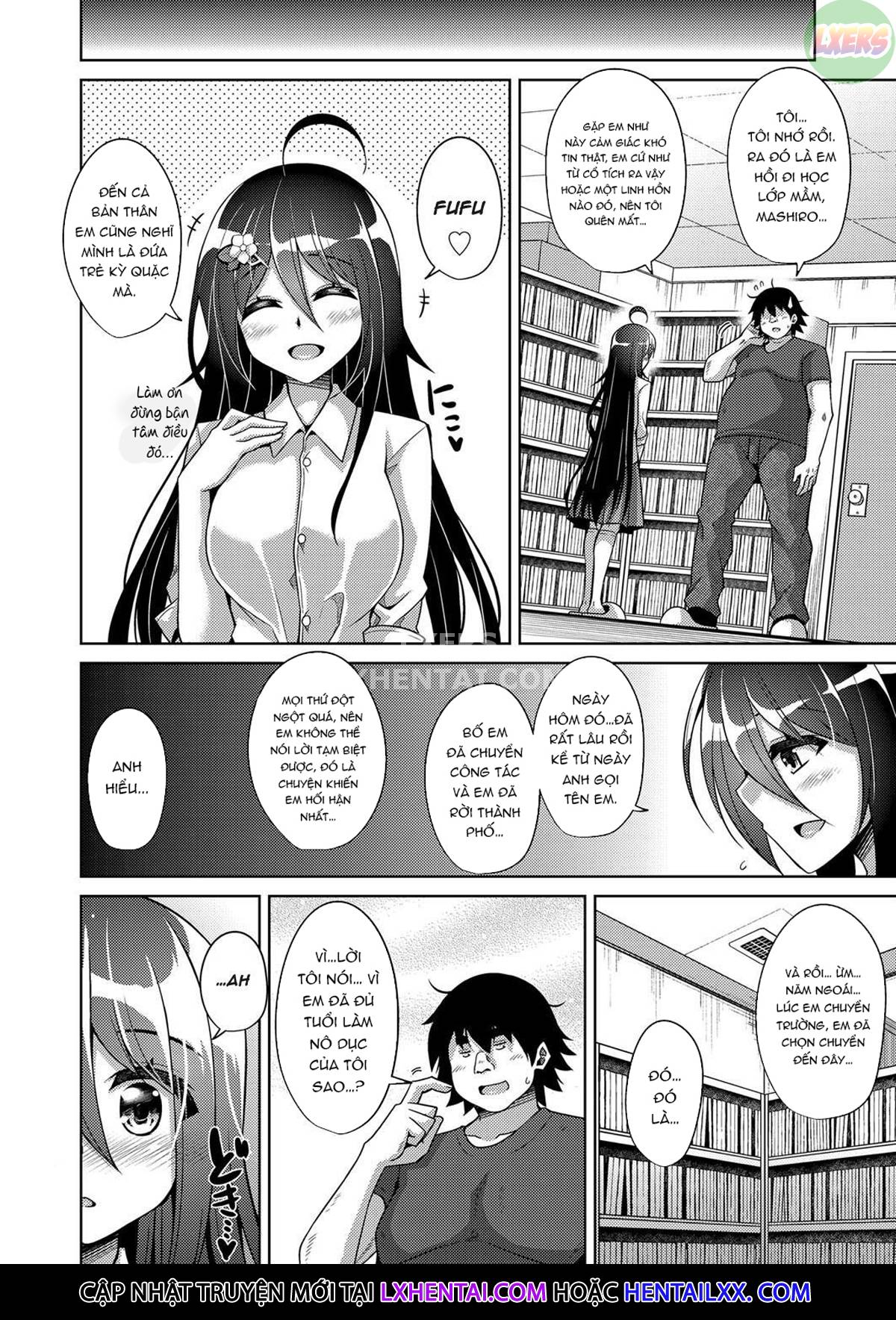 Đọc truyện hentai A Bitch Rose Shrouded In Books Chap 10
