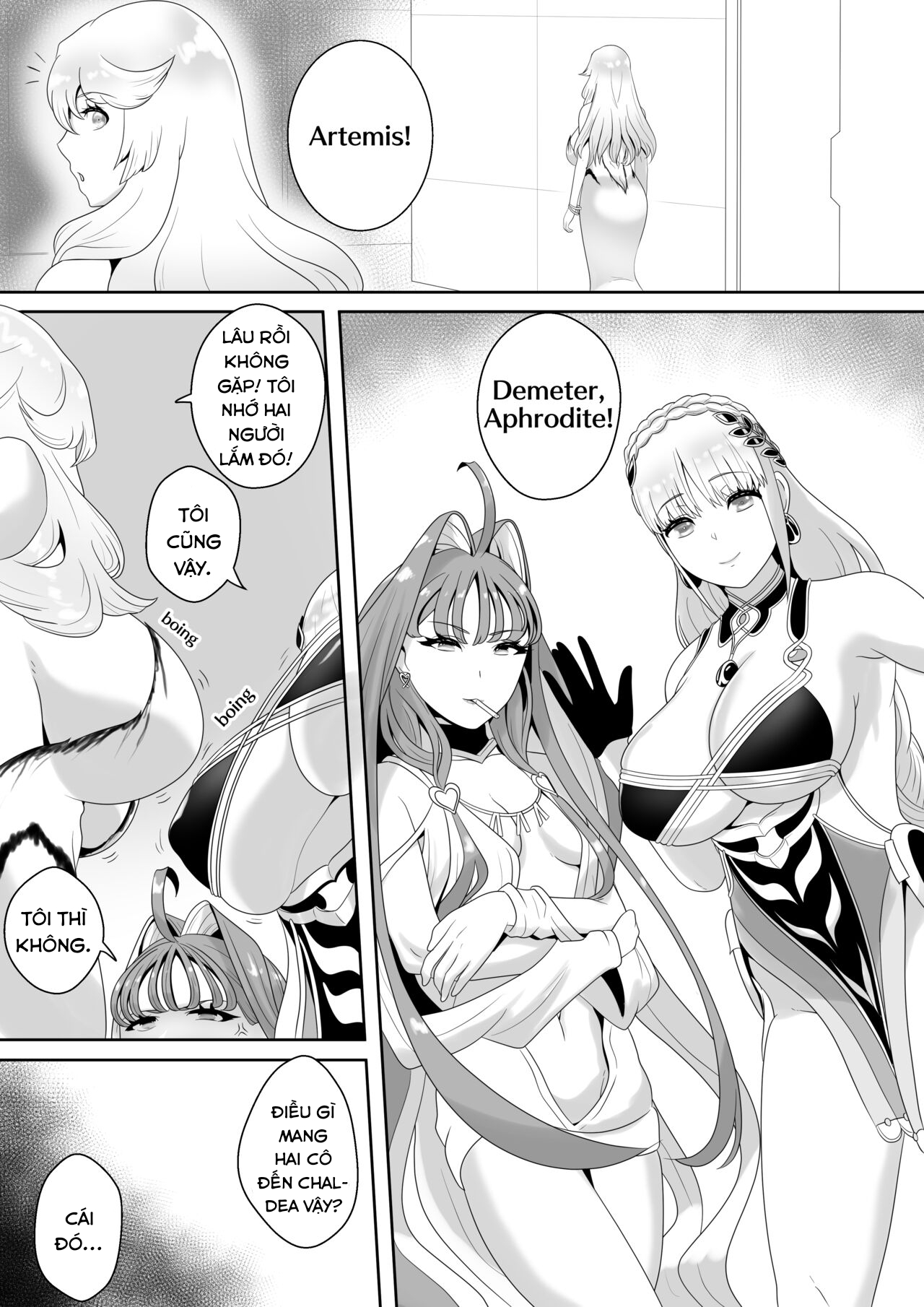 Đọc truyện hentai Trở thành Zeus, tôi đụ hết các thần trên đỉnh Olympia ở Chaldea. - Oneshot