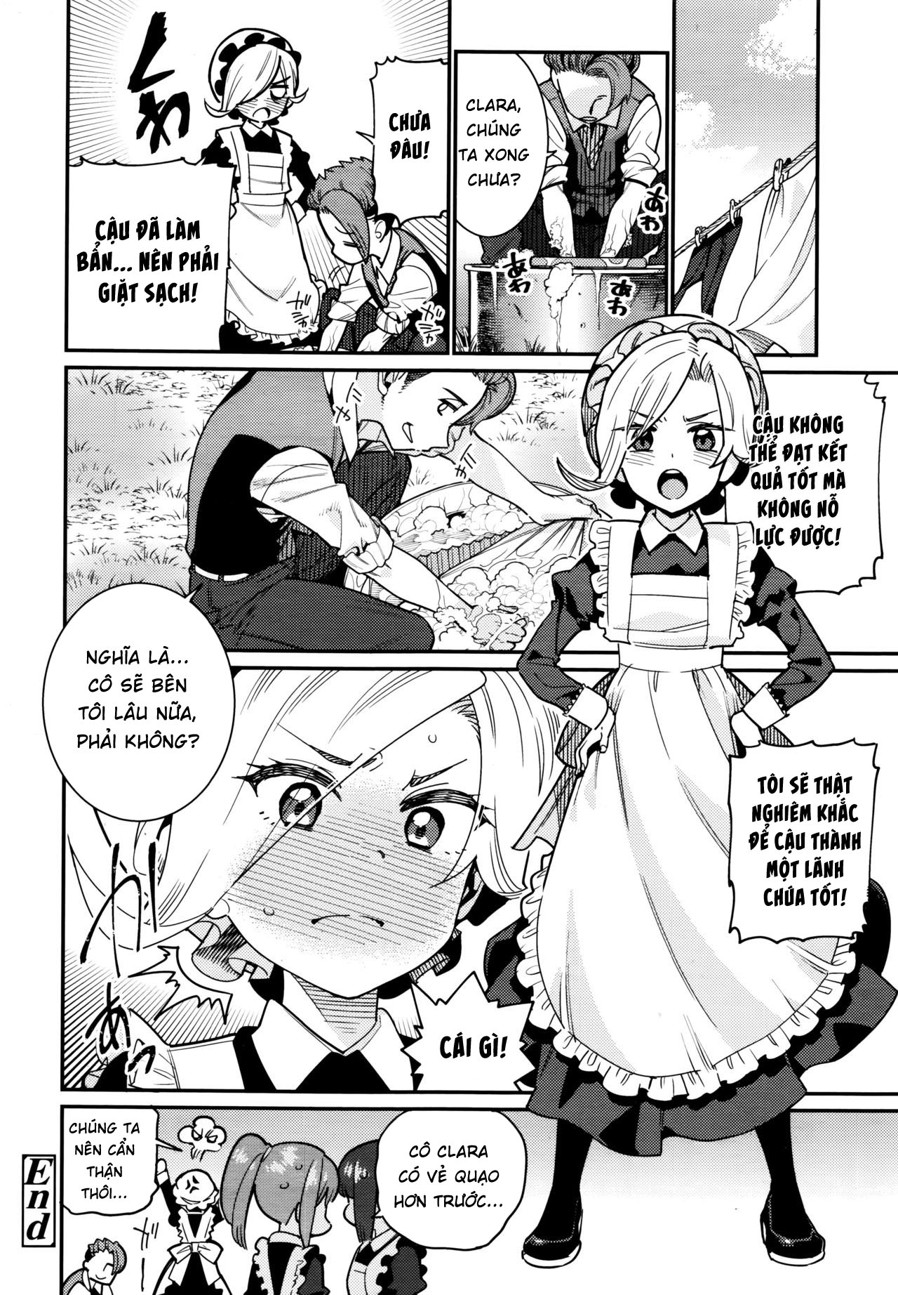 Đọc truyện hentai Truyện tình cậu chủ nhỏ và cô hầu gái - Oneshot nứng