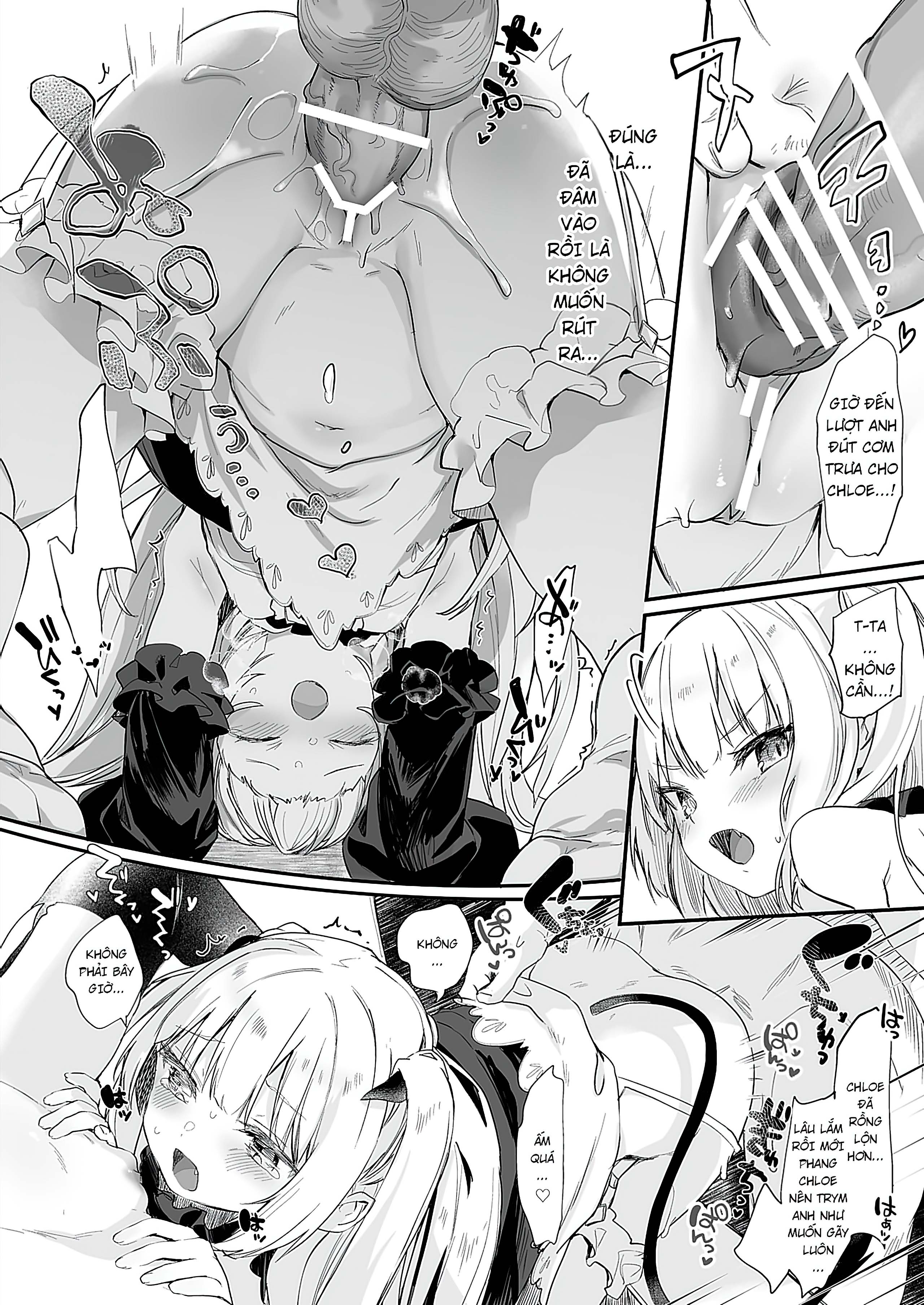 Đọc truyện hentai Boku wa Chiisana Succubus no Shimobe [Uncen] - Chap 6 [END]
