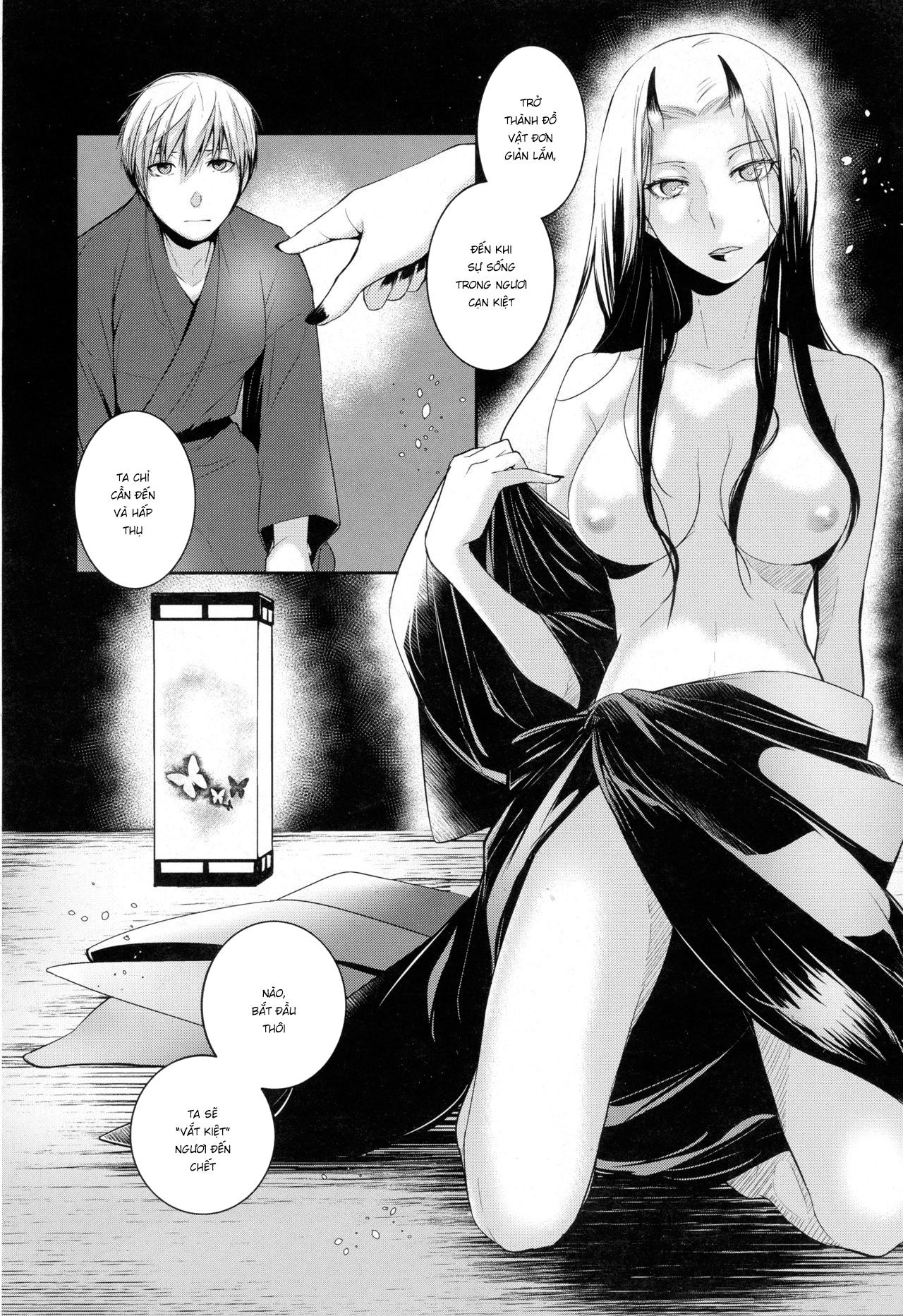 Đọc truyện hentai Chuyện tình nữ sơn thần - Chap 2