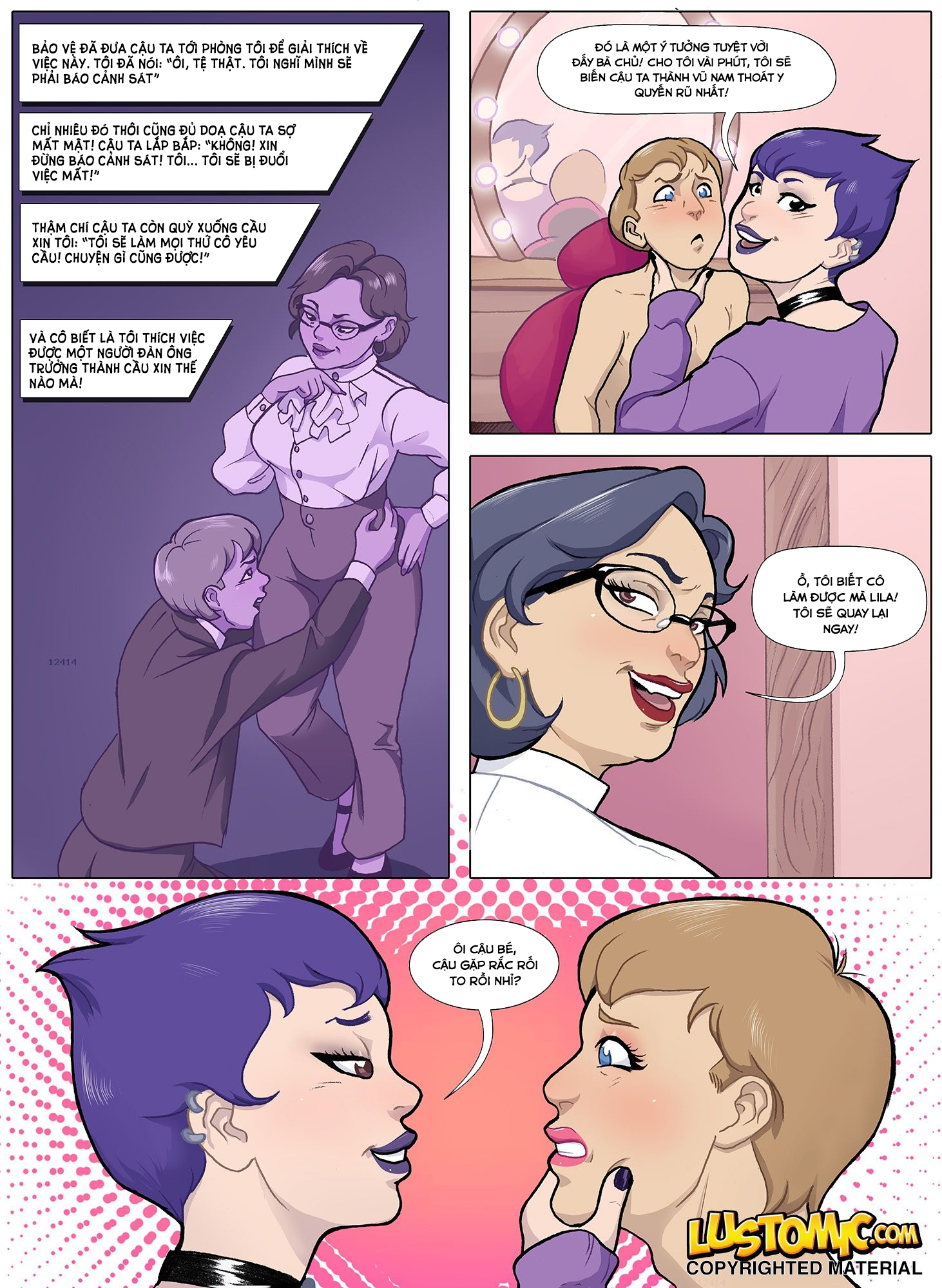 Đọc truyện hentai PUT YOURSELF IN HER HEELS Oneshot.