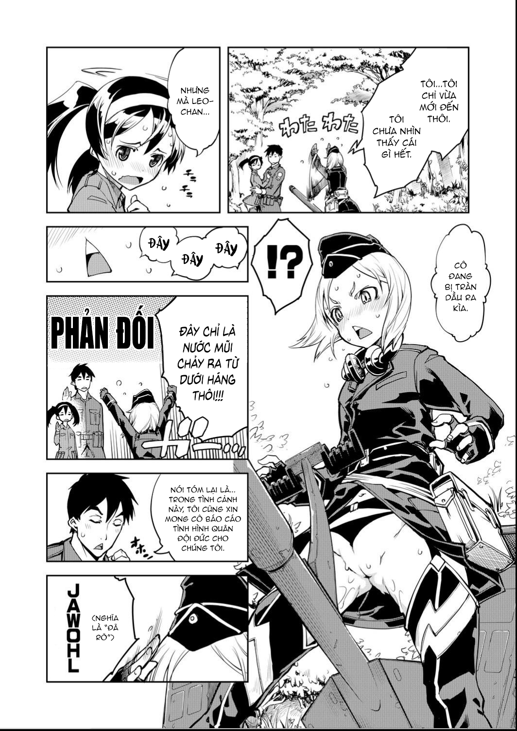 Đọc truyện hentai Những thiếu nữ chiến xa - Chiến tuyến số 2