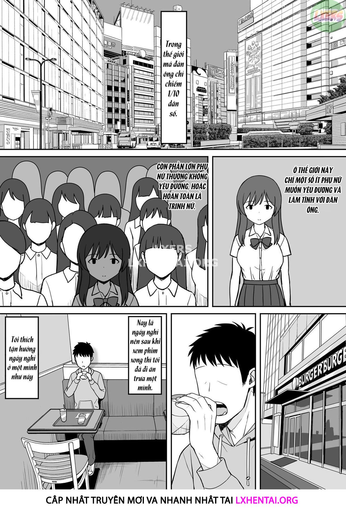 Đọc truyện hentai Thế giới đàn ông trở lên khan hiếm - Chap 2 - [END]