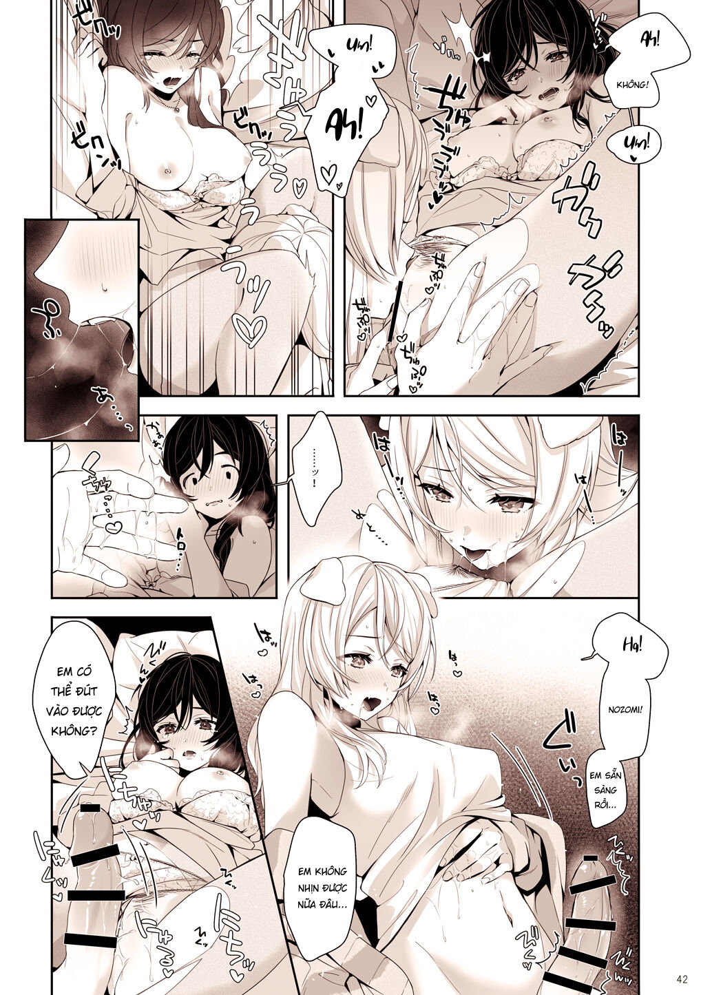 Đọc truyện hentai Re: dêdeddê!!!!!!!! (Love Live!) - Chap 5: Bé cún con của tôi.