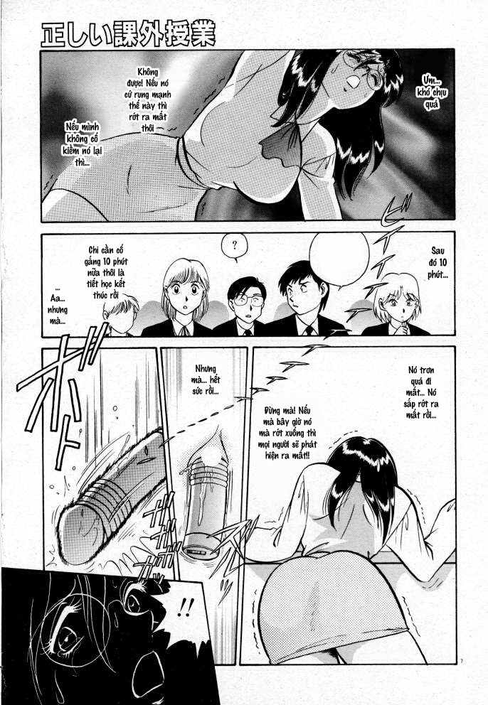Đọc truyện hentai Tadashii Kagaijugyou Chap 5