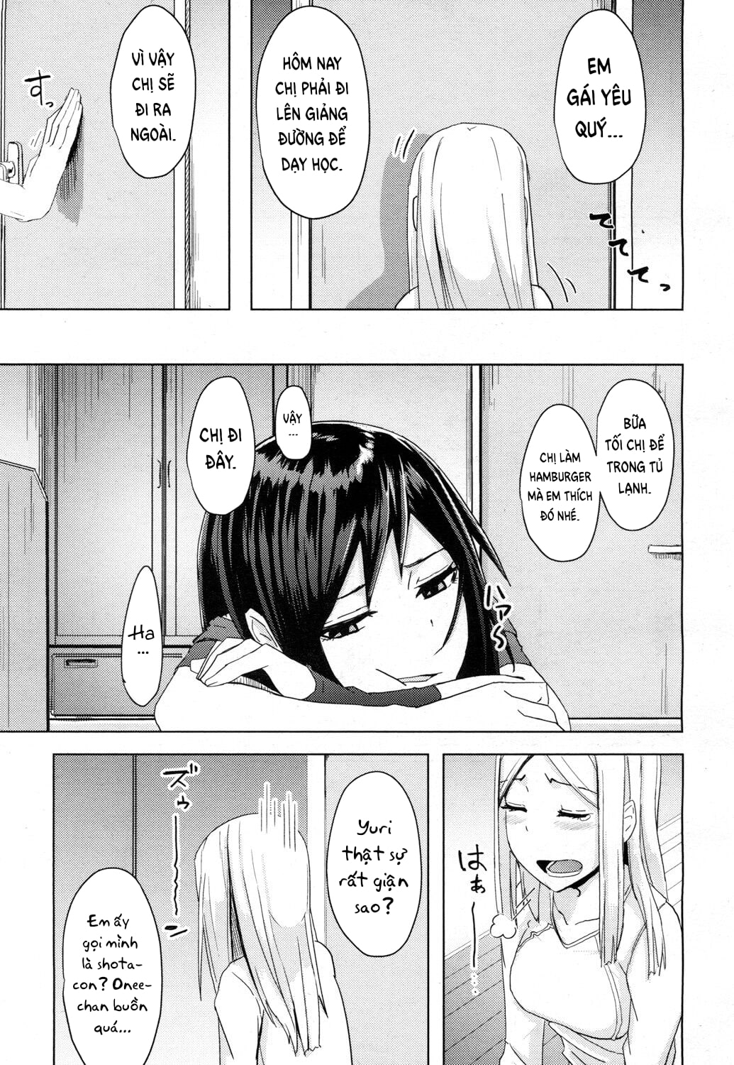 Đọc truyện hentai Boy bị chị gái của bạn gái lớn hơn đụ - Oneshot