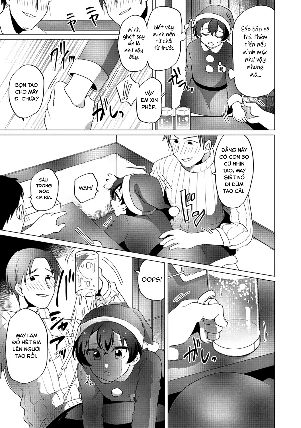 Đọc truyện hentai Miniskirt Santa-kun no Sekkyaku - Oneshot