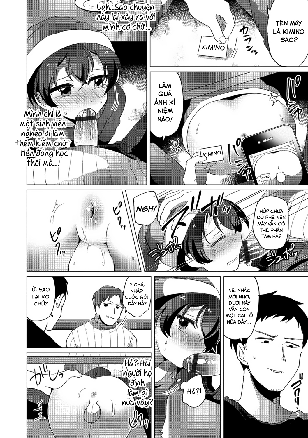 Đọc truyện hentai Miniskirt Santa-kun no Sekkyaku - Oneshot