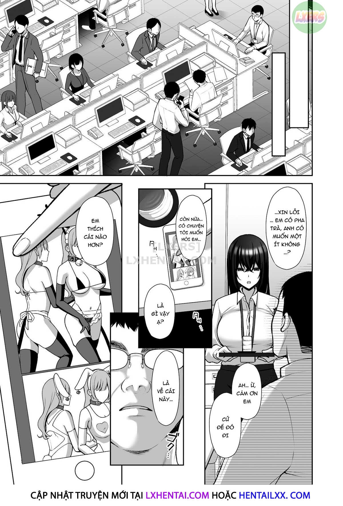 Đọc truyện hentai An Office Lady's Behind The Scenes Masochistic Onahole Training - Chap 1