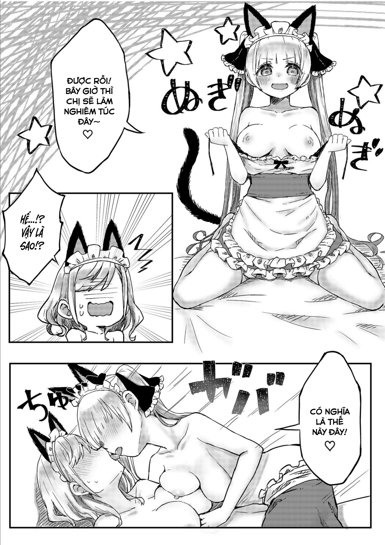 Đọc truyện hentai Cuộc sống của chị em sinh đôi - Chap 3