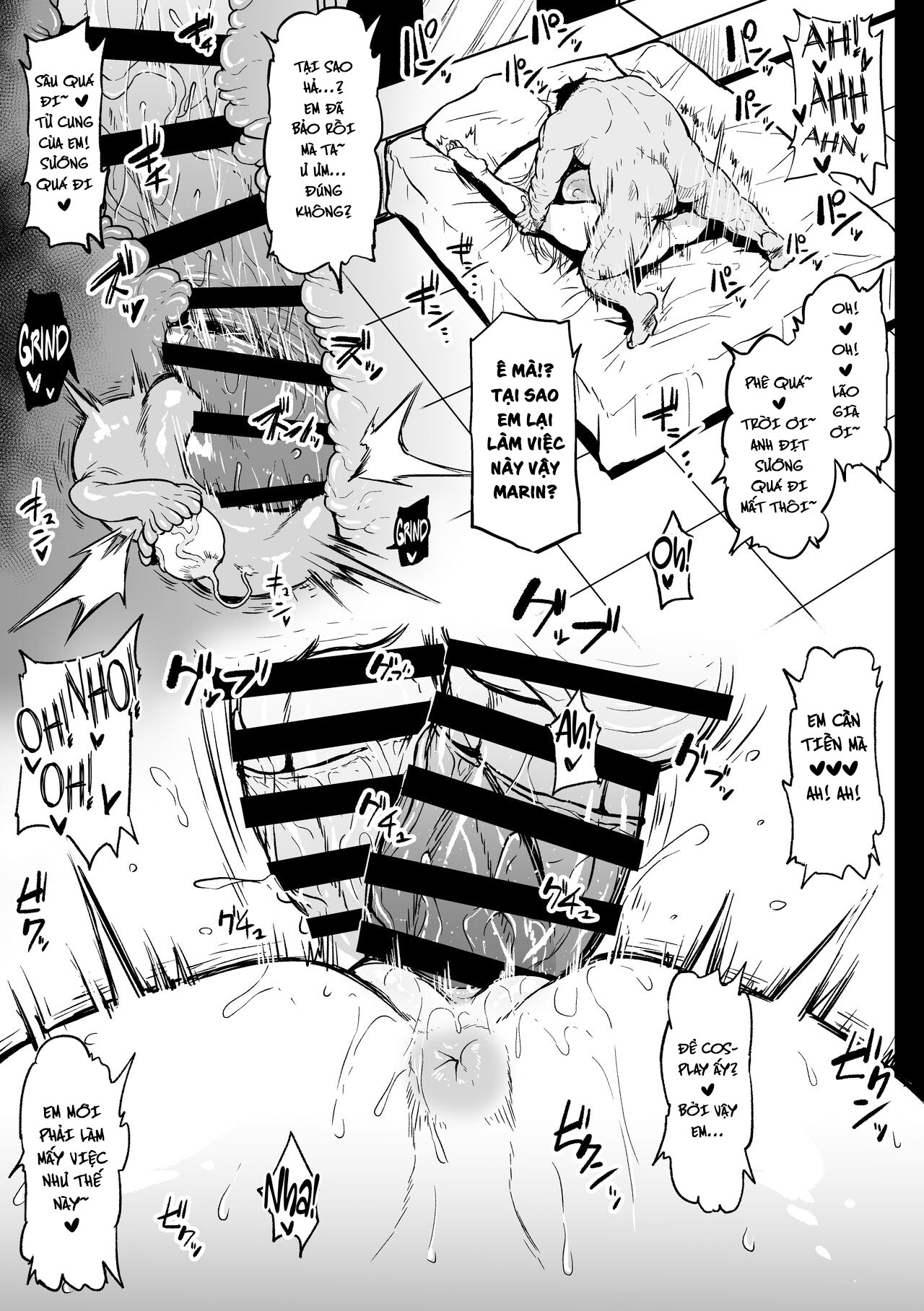 Đọc truyện hentai Cô nàng cosplayer tận tâm hết mình với công việc Oneshot